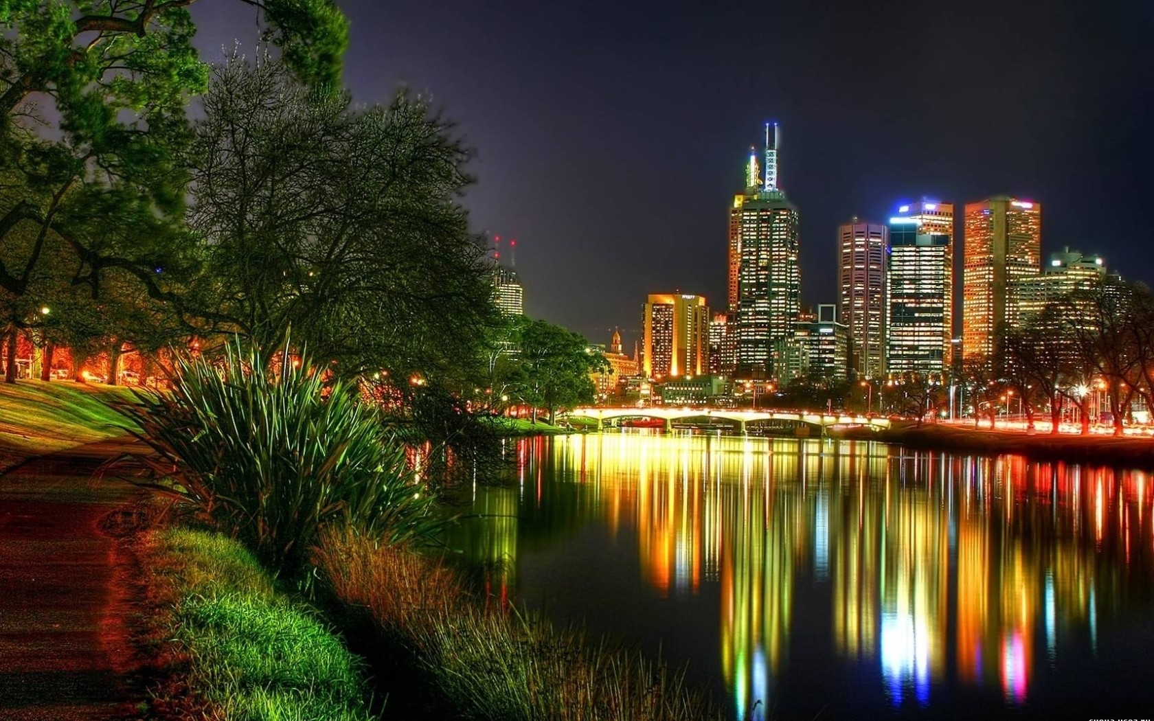 Download mobile wallpaper Cities, Landscape, Night for free.