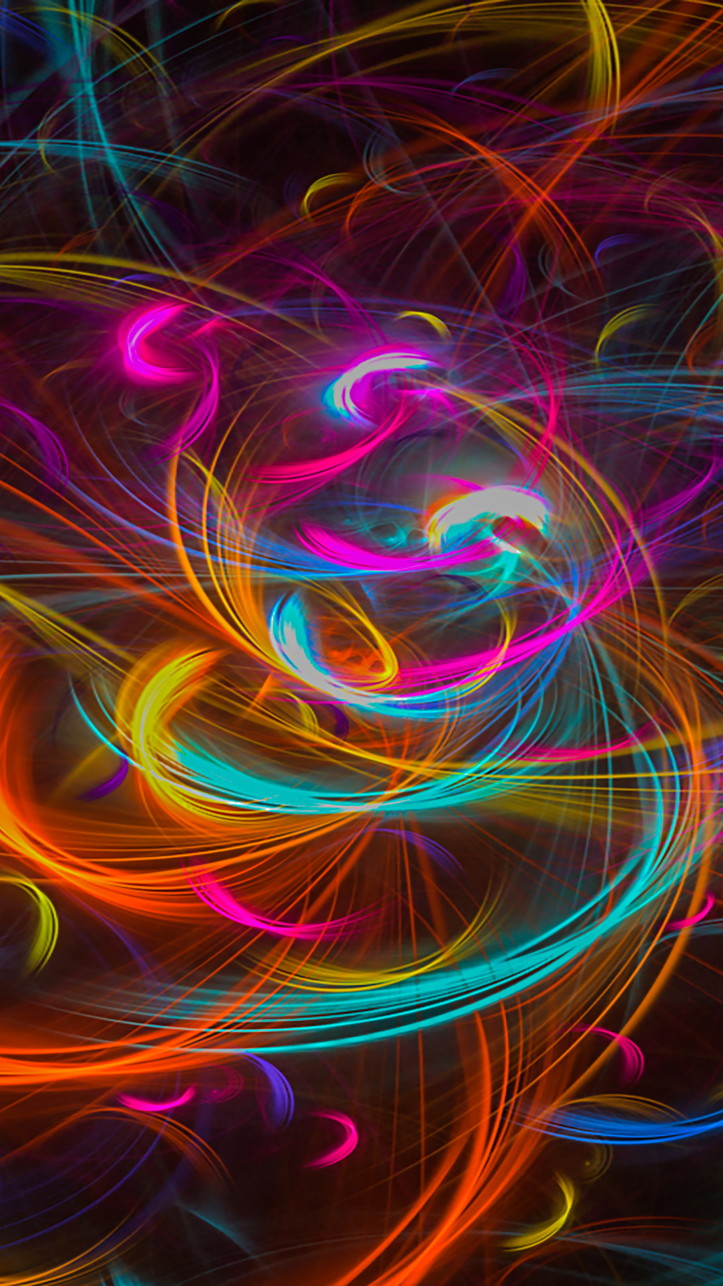 Download mobile wallpaper Abstract, Bright, Fractal, Colors, Colorful for free.