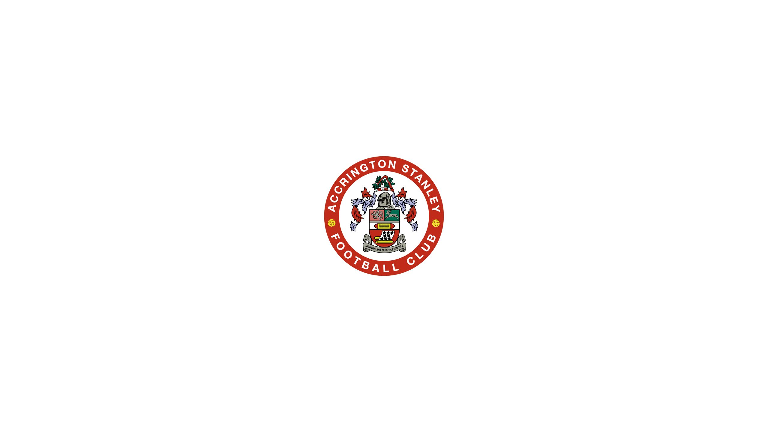 Download mobile wallpaper Sports, Logo, Emblem, Soccer, Accrington Stanley F C for free.