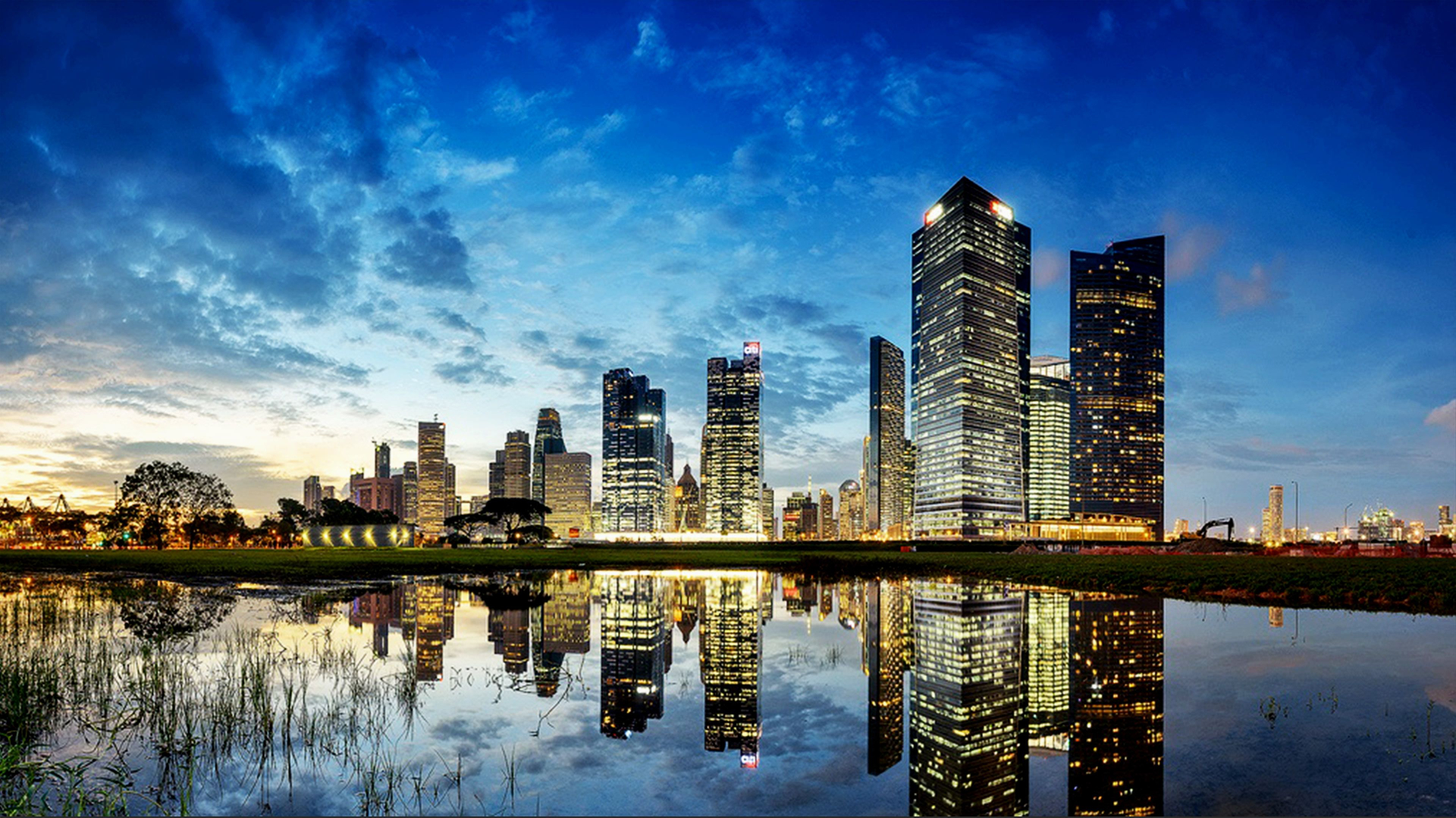 Téléchargez gratuitement l'image Singapour, Villes, Construction Humaine sur le bureau de votre PC