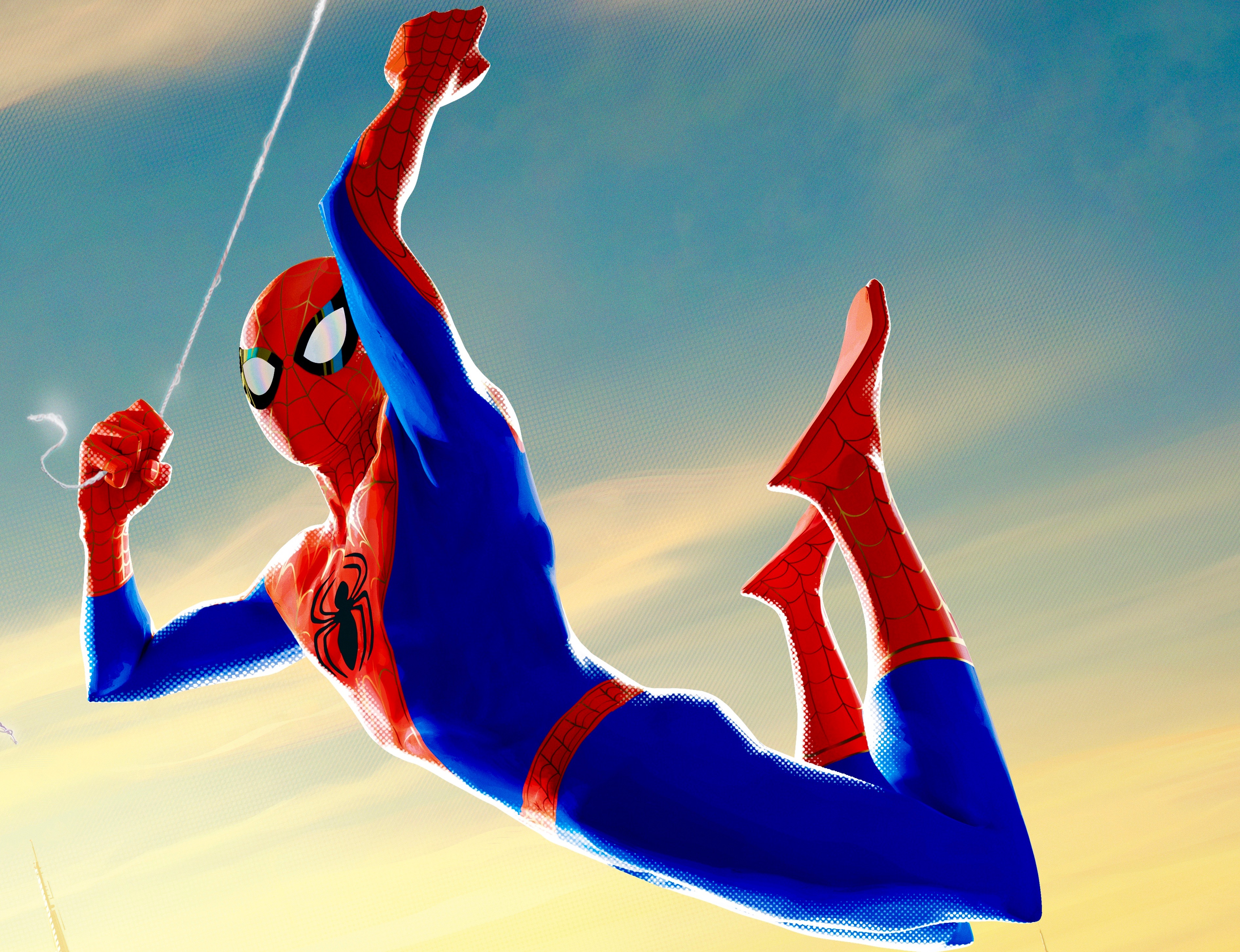 Free download wallpaper Spider Man, Movie, Peter Parker, Spider Man: Into The Spider Verse on your PC desktop