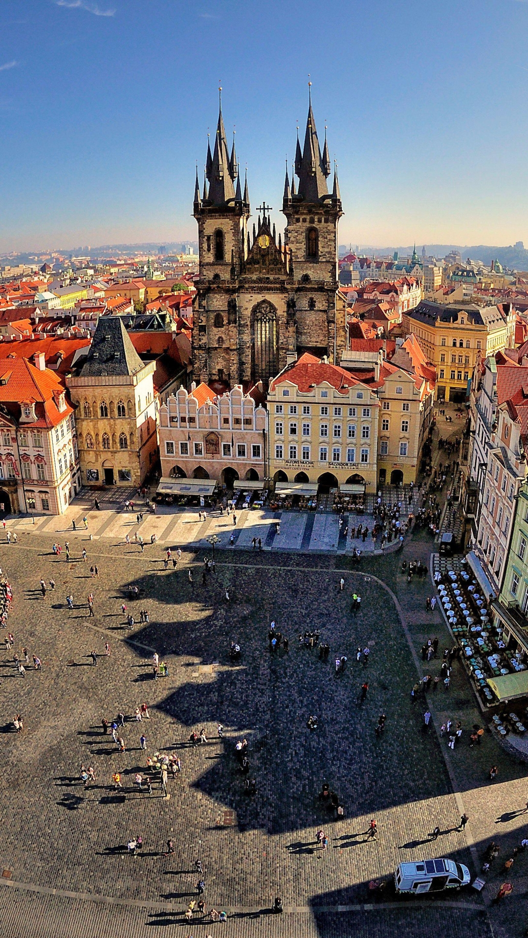無料モバイル壁紙都市, 街, プラハ, チェコ共和国, 建築, マンメイドをダウンロードします。