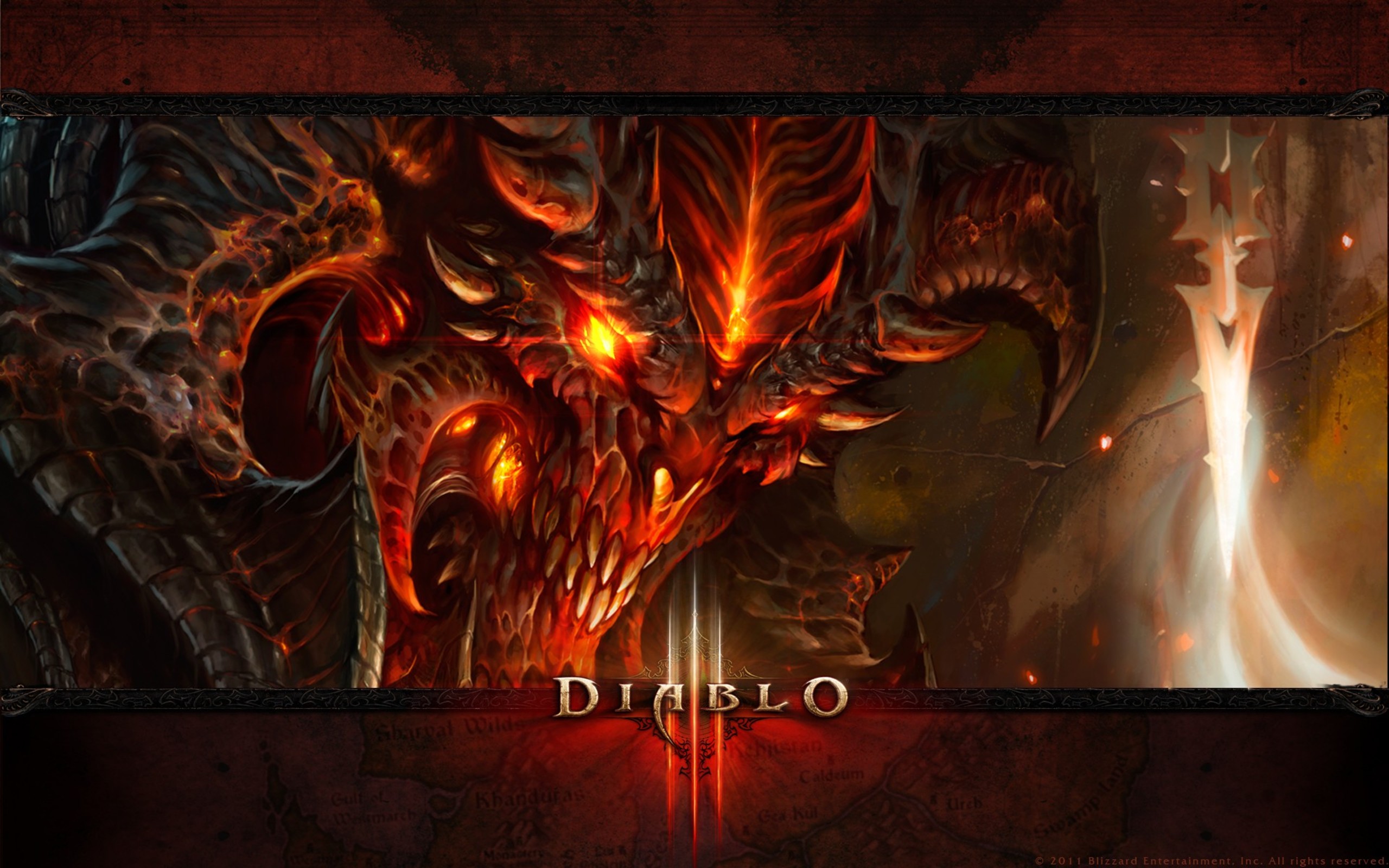 Handy-Wallpaper Diablo Iii, Diablo, Blizzard Entertainment, Computerspiele kostenlos herunterladen.