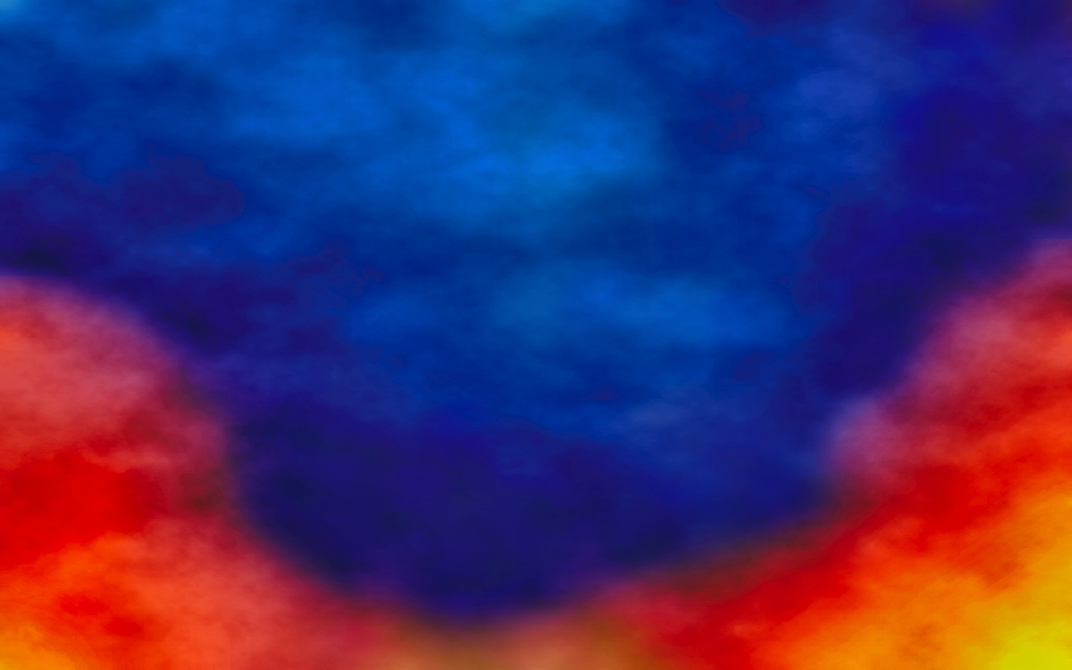 Скачать картинку Облака, Синий, Цвета, Красочный, Абстрактные в телефон бесплатно.