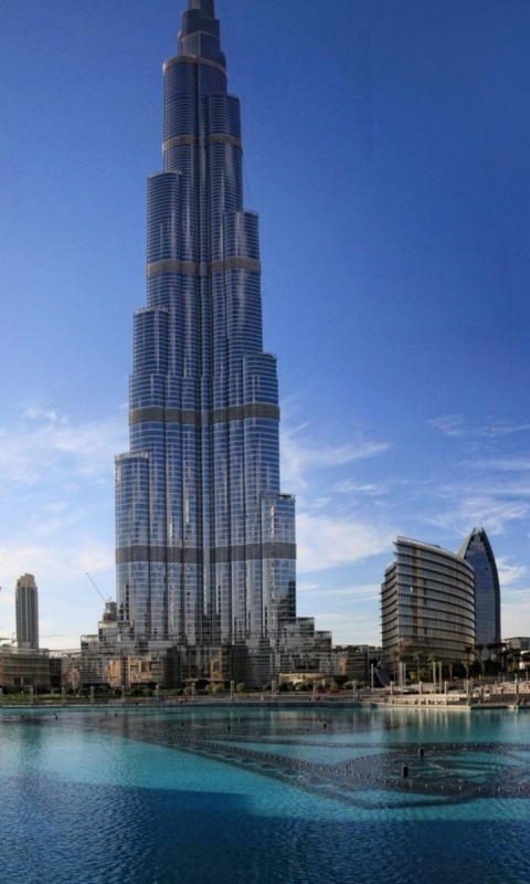 Téléchargez des papiers peints mobile Burj Khalifa, Construction Humaine gratuitement.