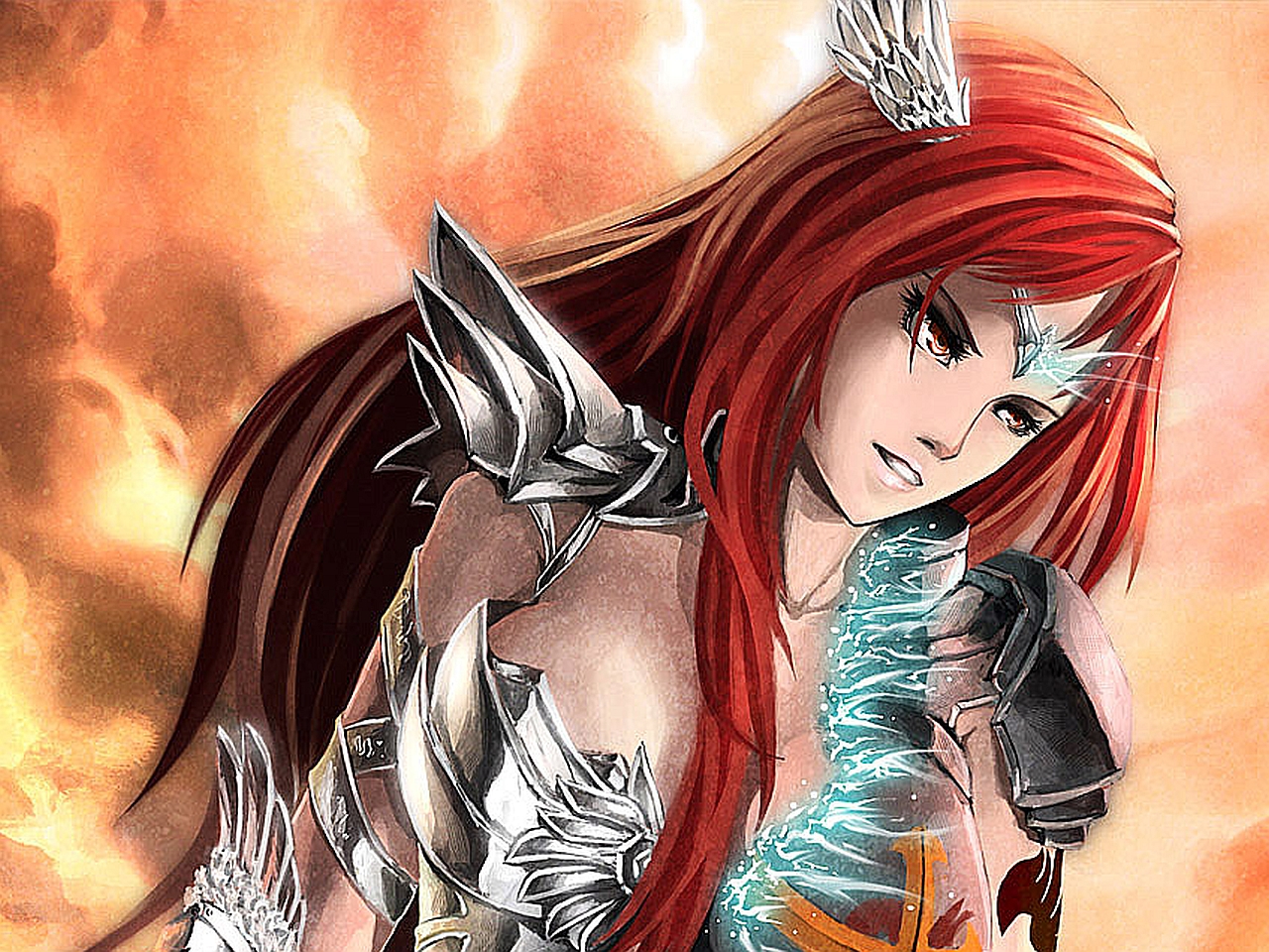  Erza Scarlet HD Android Wallpapers