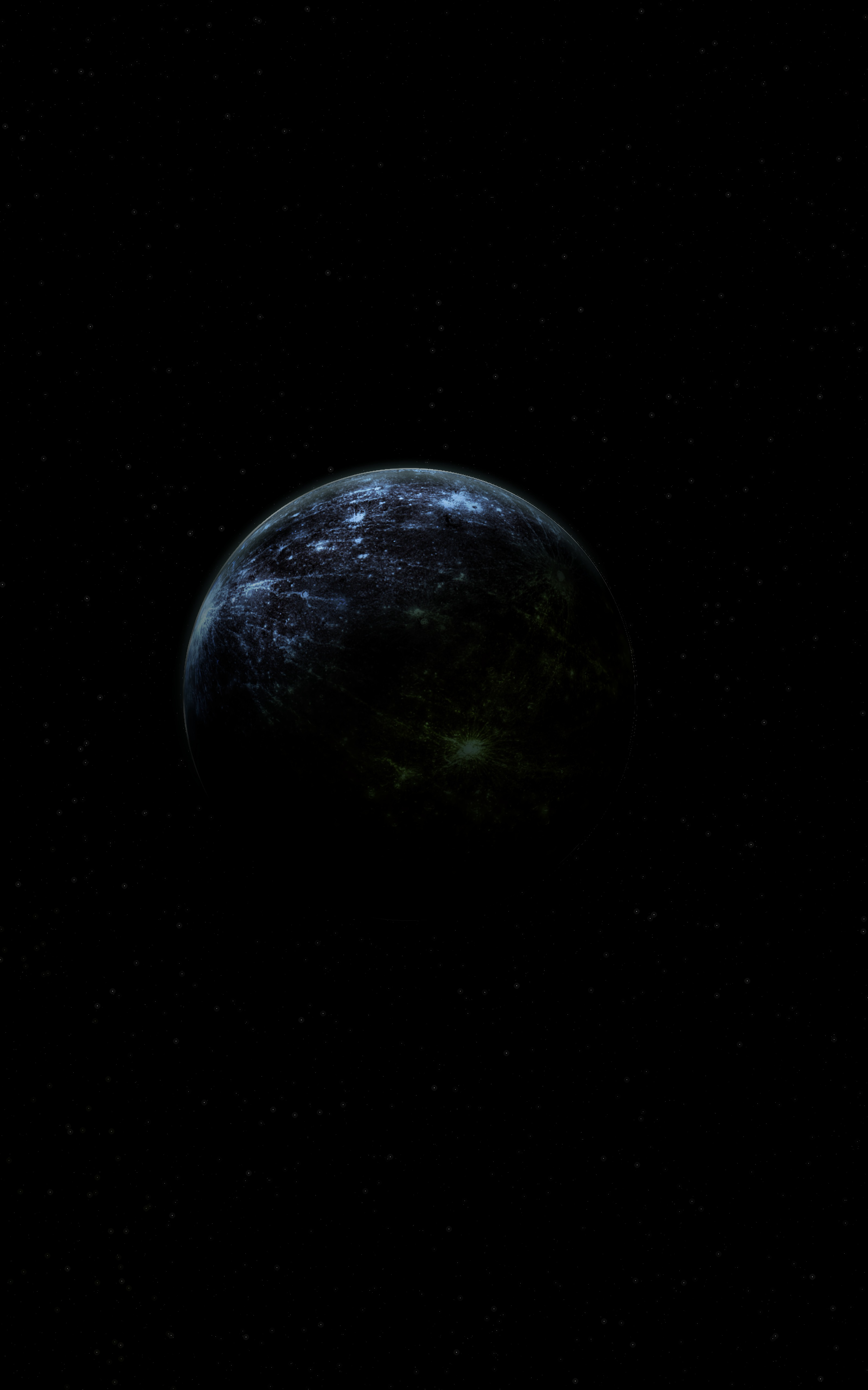 Free download wallpaper Universe, Stars, Shadow, Dark, Planet on your PC desktop