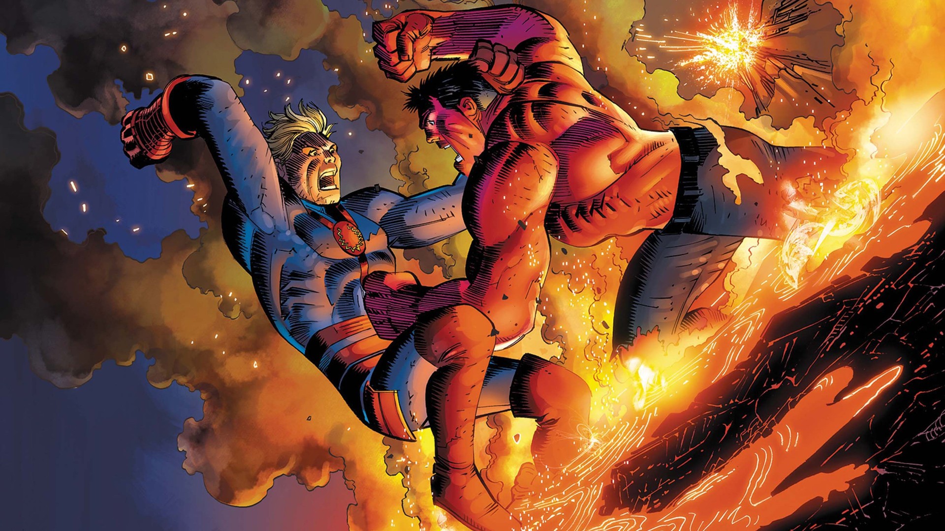 comics, hulk, ikaris (marvel comics), red hulk