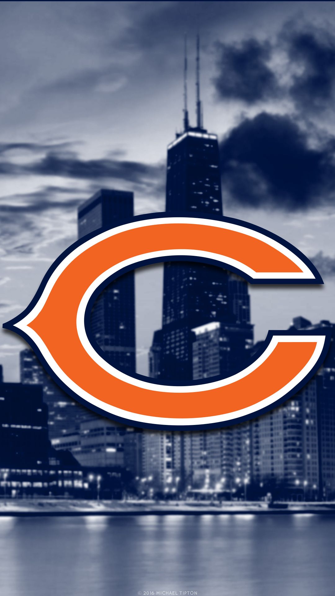 chicago bears, sports, nfl, emblem, logo, football