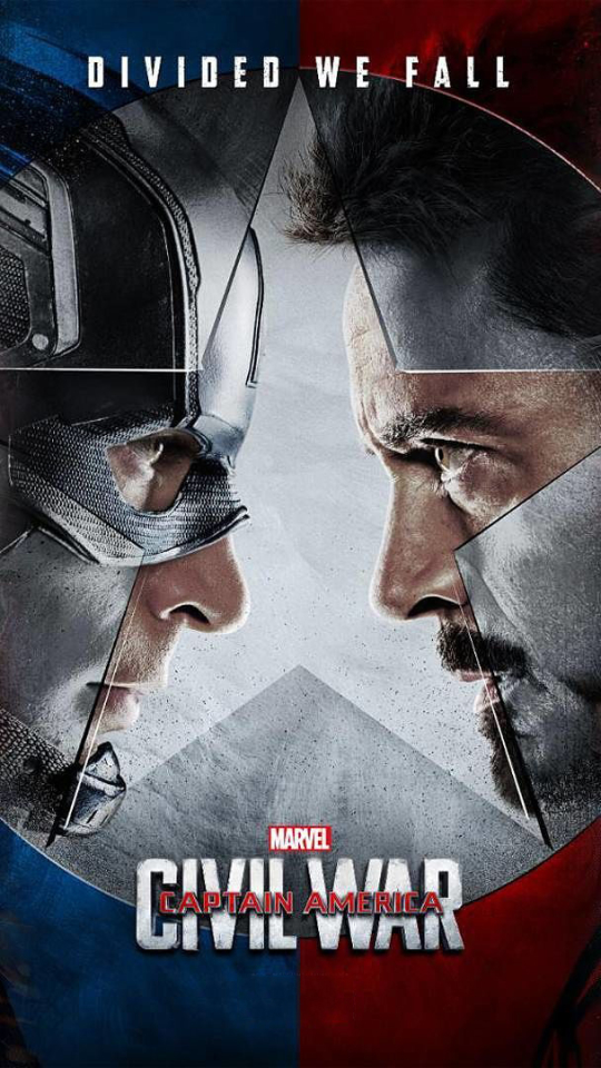 Download mobile wallpaper Iron Man, Captain America, Movie, Captain America: Civil War for free.