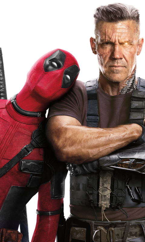 Download mobile wallpaper Deadpool, Movie, Cable (Marvel Comics), Josh Brolin, Deadpool 2 for free.