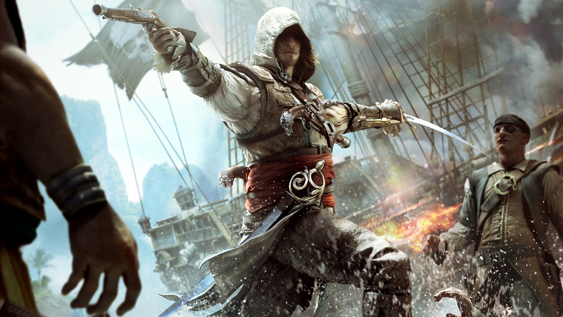 Téléchargez des papiers peints mobile Assassin's Creed, Jeux Vidéo, Assassin's Creed Iv: Black Flag gratuitement.