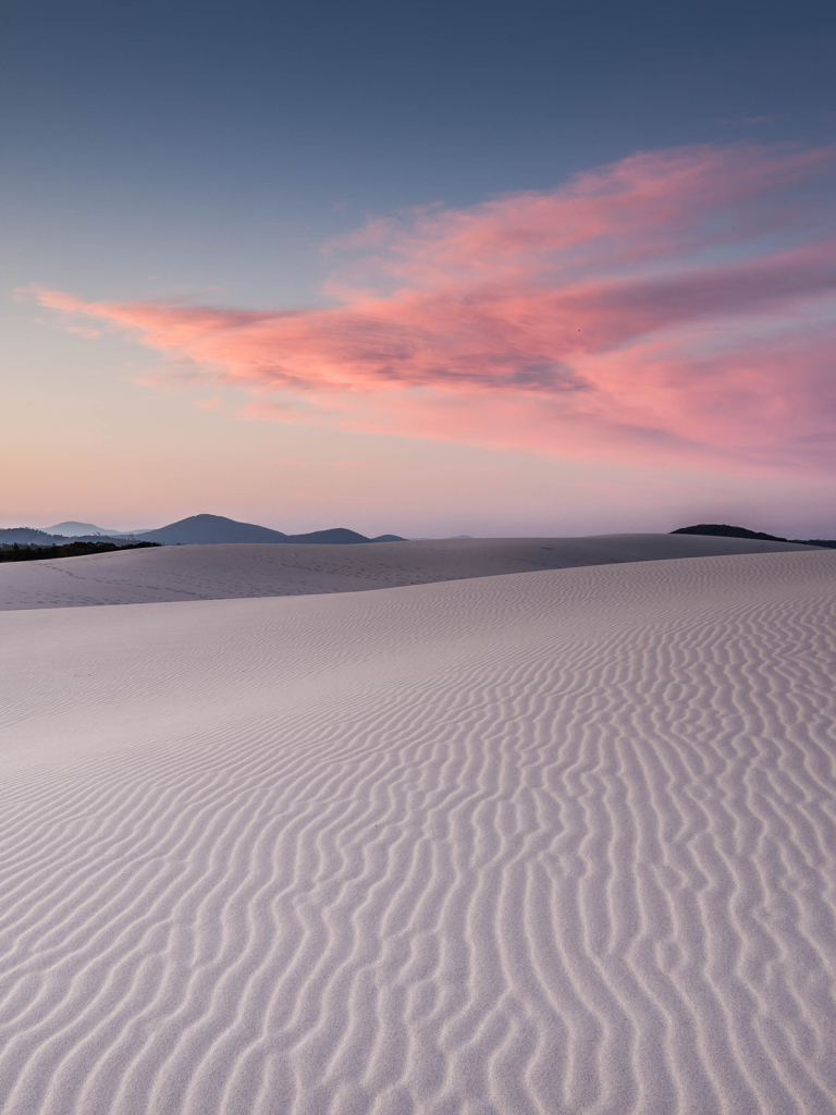 Download mobile wallpaper Landscape, Sand, Desert, Earth, Dune, Cloud for free.