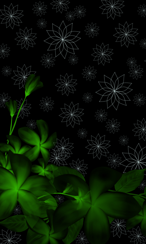 Download mobile wallpaper Flowers, Flower, Leaf, Artistic for free.