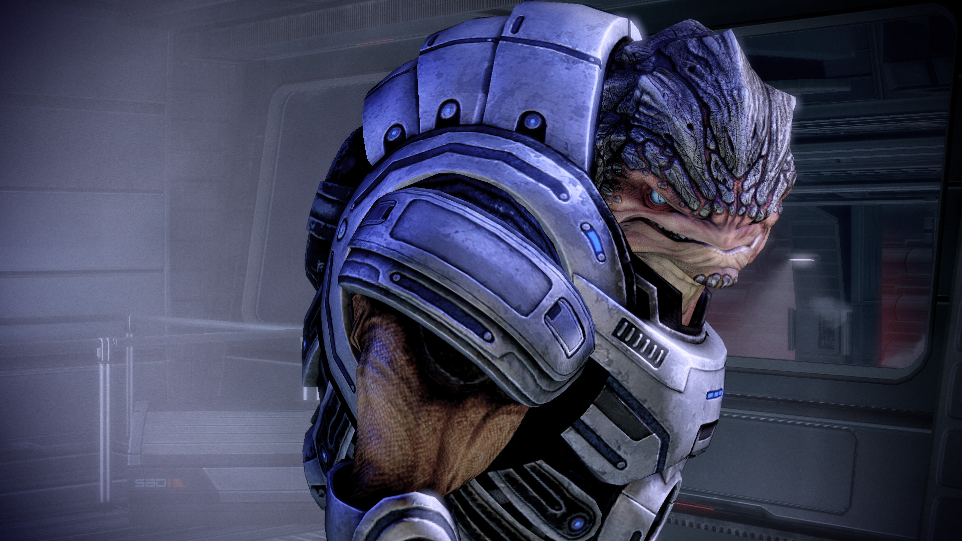 Download mobile wallpaper Grunt (Mass Effect), Mass Effect, Video Game for free.