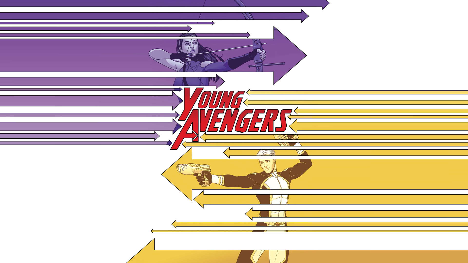 comics, young avengers, kate bishop, speed (marvel comics), the avengers