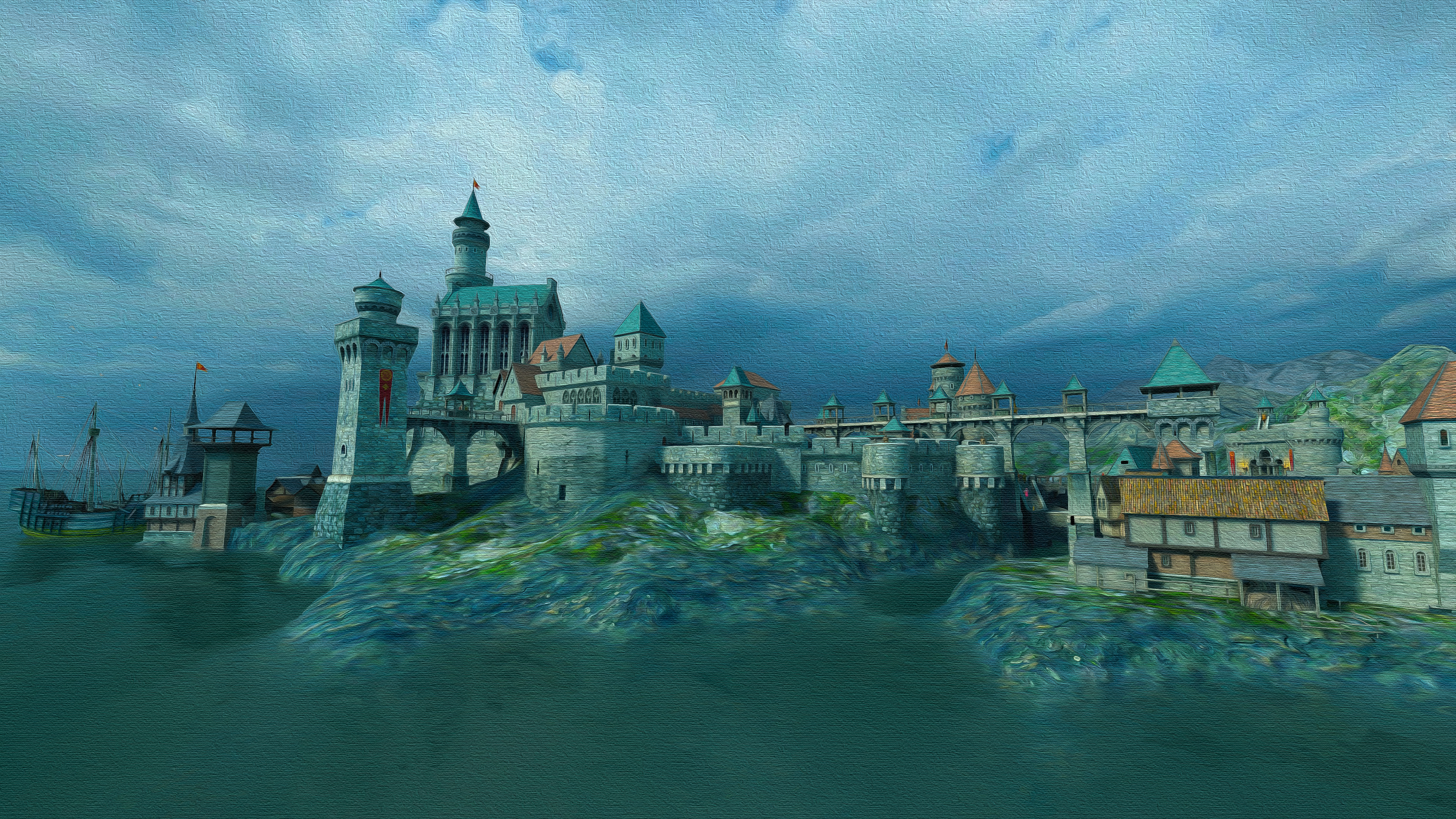Descarga gratuita de fondo de pantalla para móvil de Castillos, Medieval, Hecho Por El Hombre, Castillo.