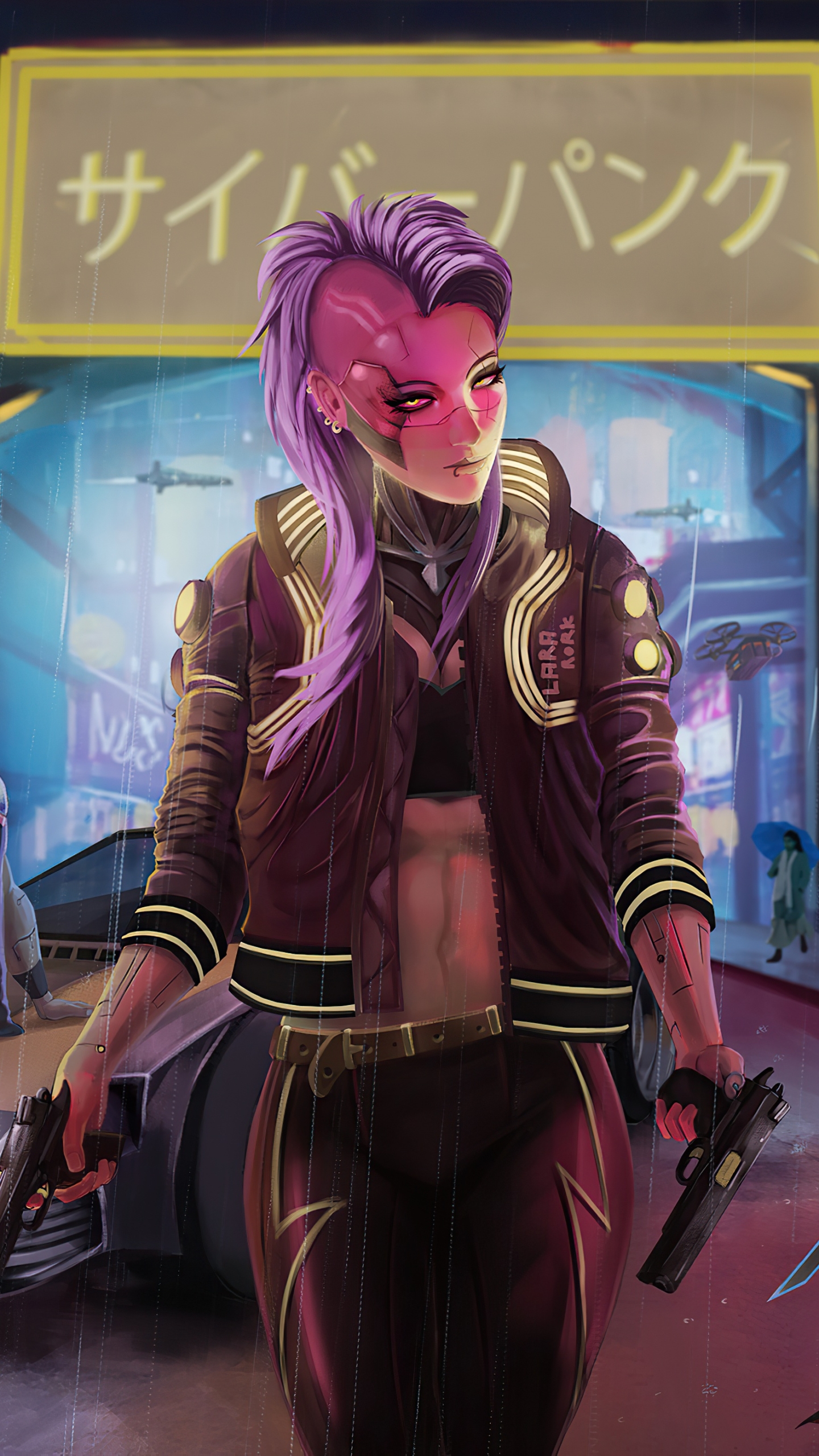 Download mobile wallpaper Cyberpunk, Video Game, Cyberpunk 2077 for free.