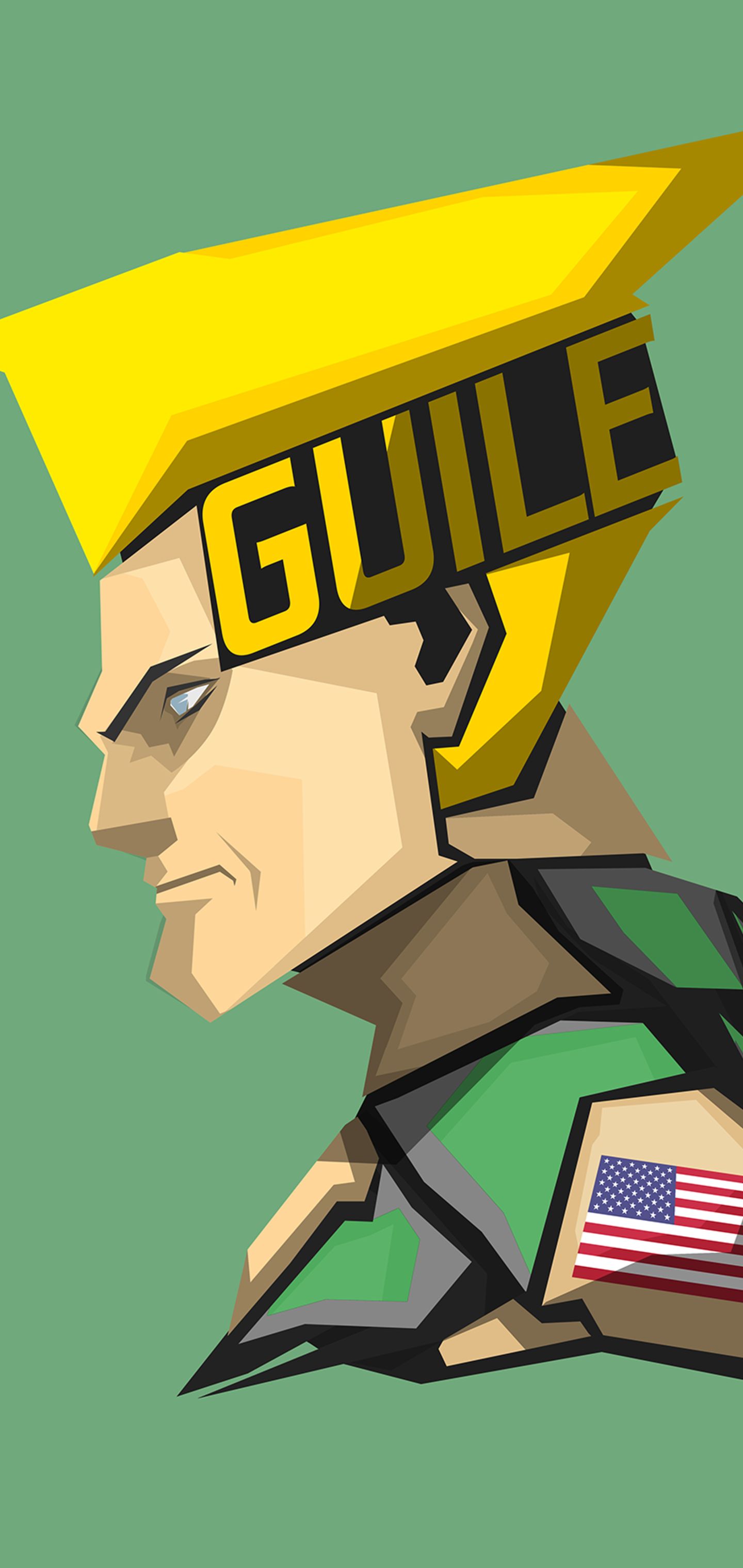 Die besten Guile (Straßenkämpfer)-Hintergründe für den Telefonbildschirm