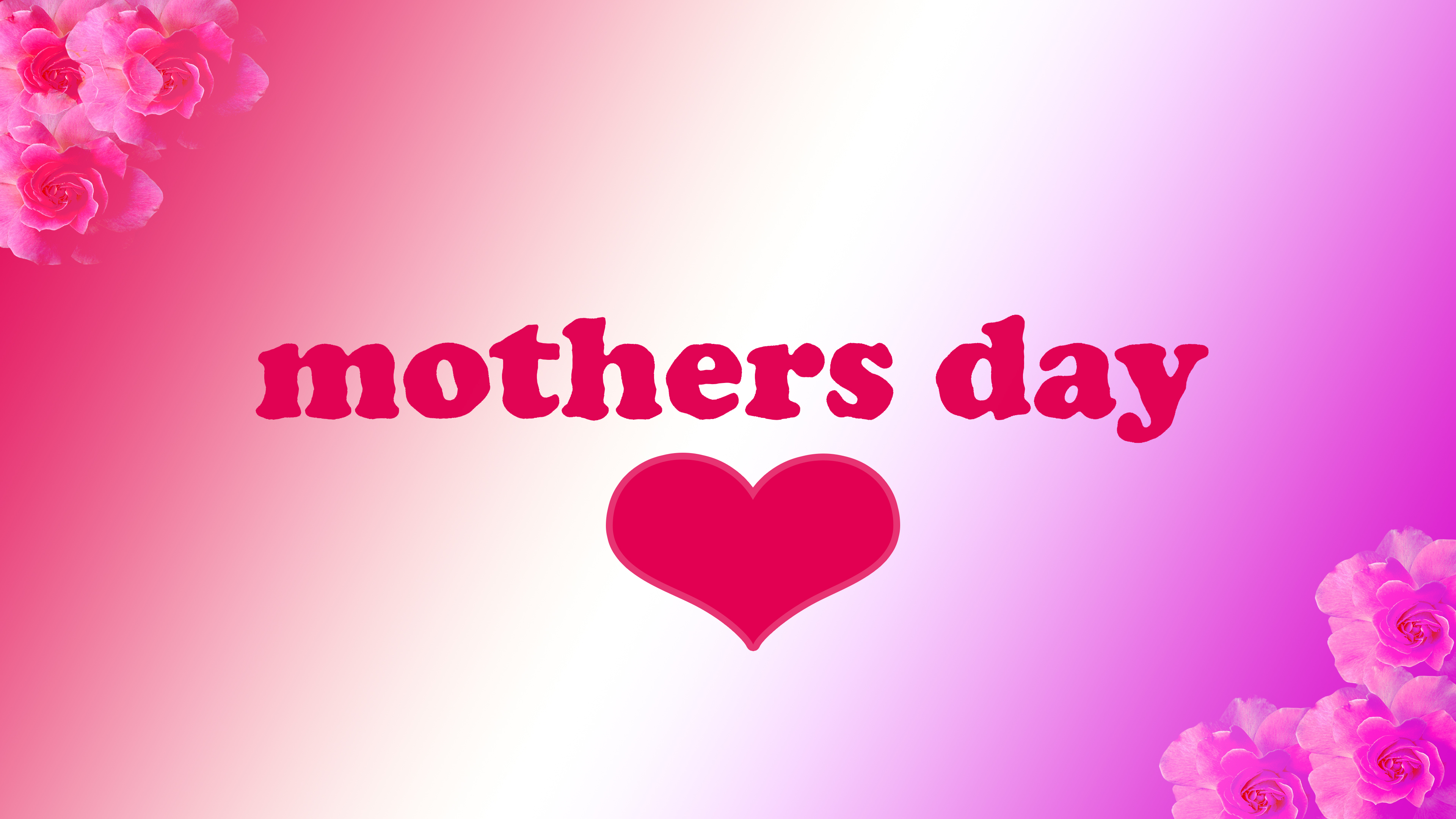Free download wallpaper Pink, Love, Holiday, Mother's Day on your PC desktop
