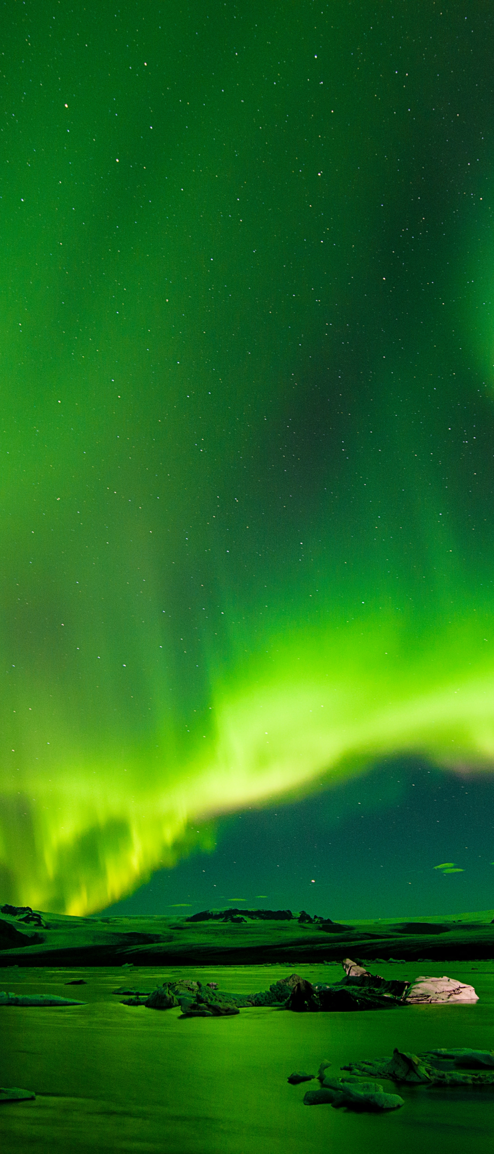 Descarga gratuita de fondo de pantalla para móvil de Cielo, Noche, Luz, Aurora Boreal, Tierra/naturaleza.