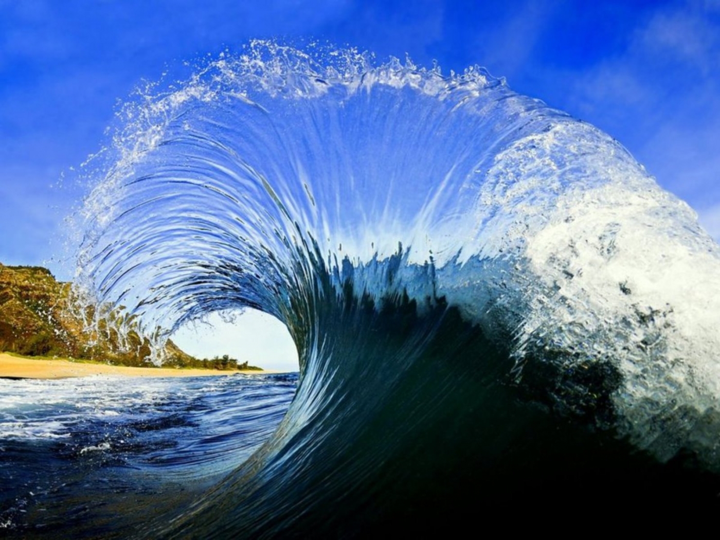 Laden Sie das Landschaft, Waves-Bild kostenlos auf Ihren PC-Desktop herunter