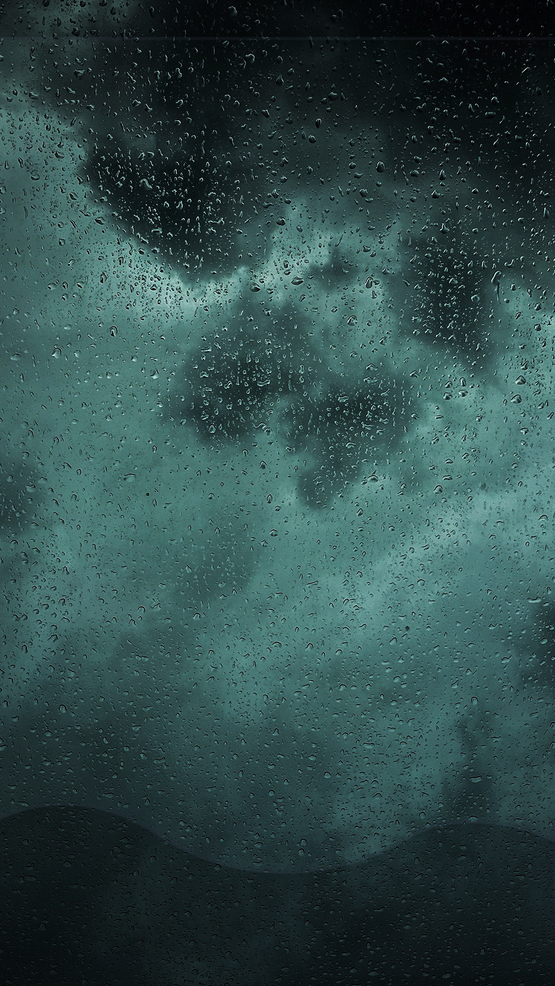 Download mobile wallpaper Sky, Rain, Night, Photography, Raindrops for free.