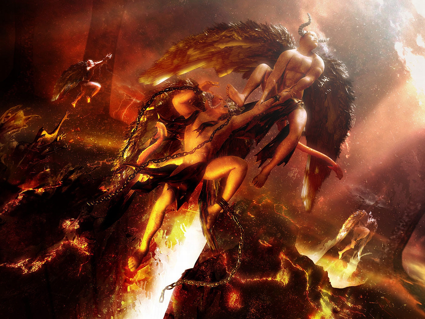 Download mobile wallpaper Demon, Fantasy for free.