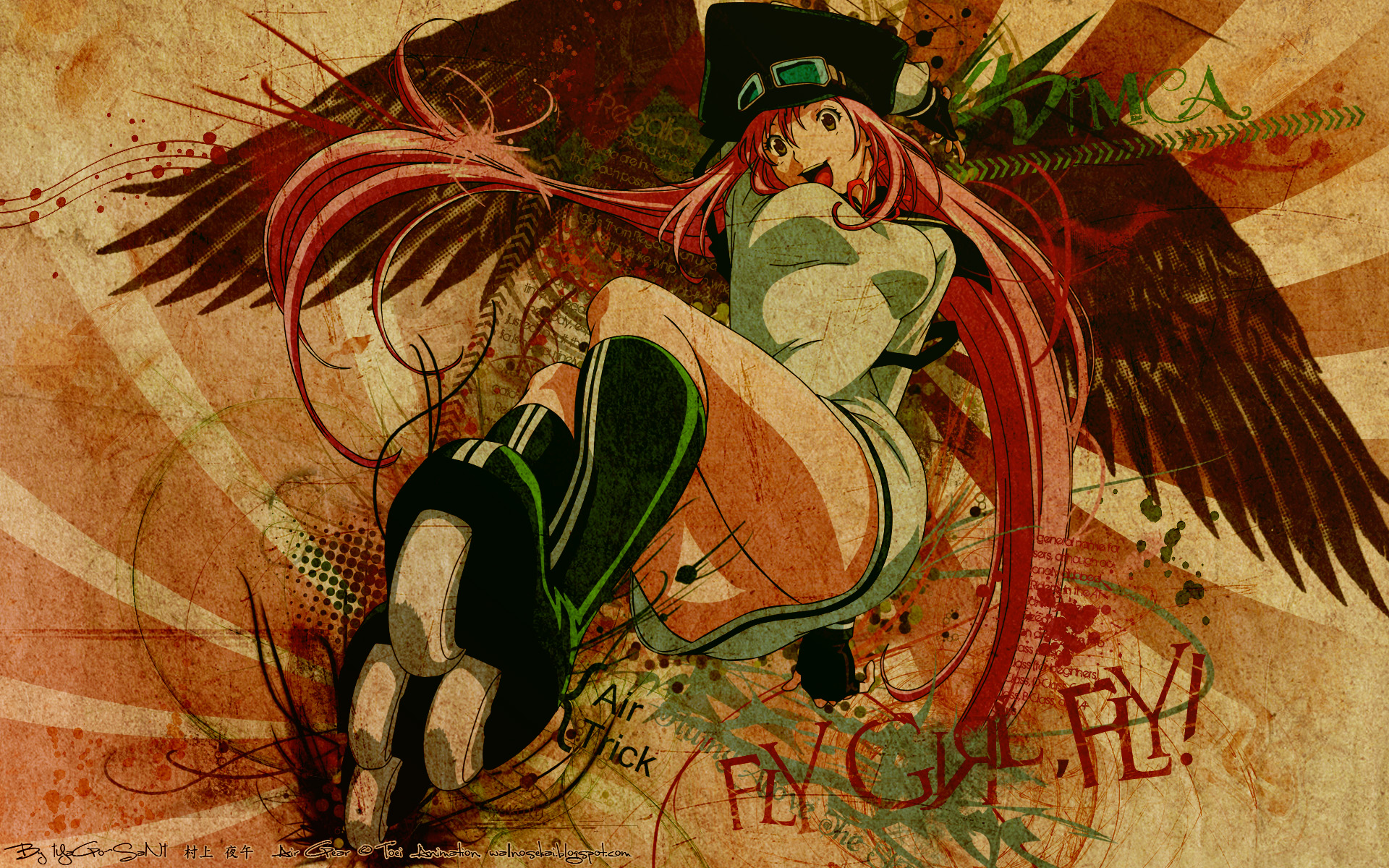 Download mobile wallpaper Anime, Air Gear for free.