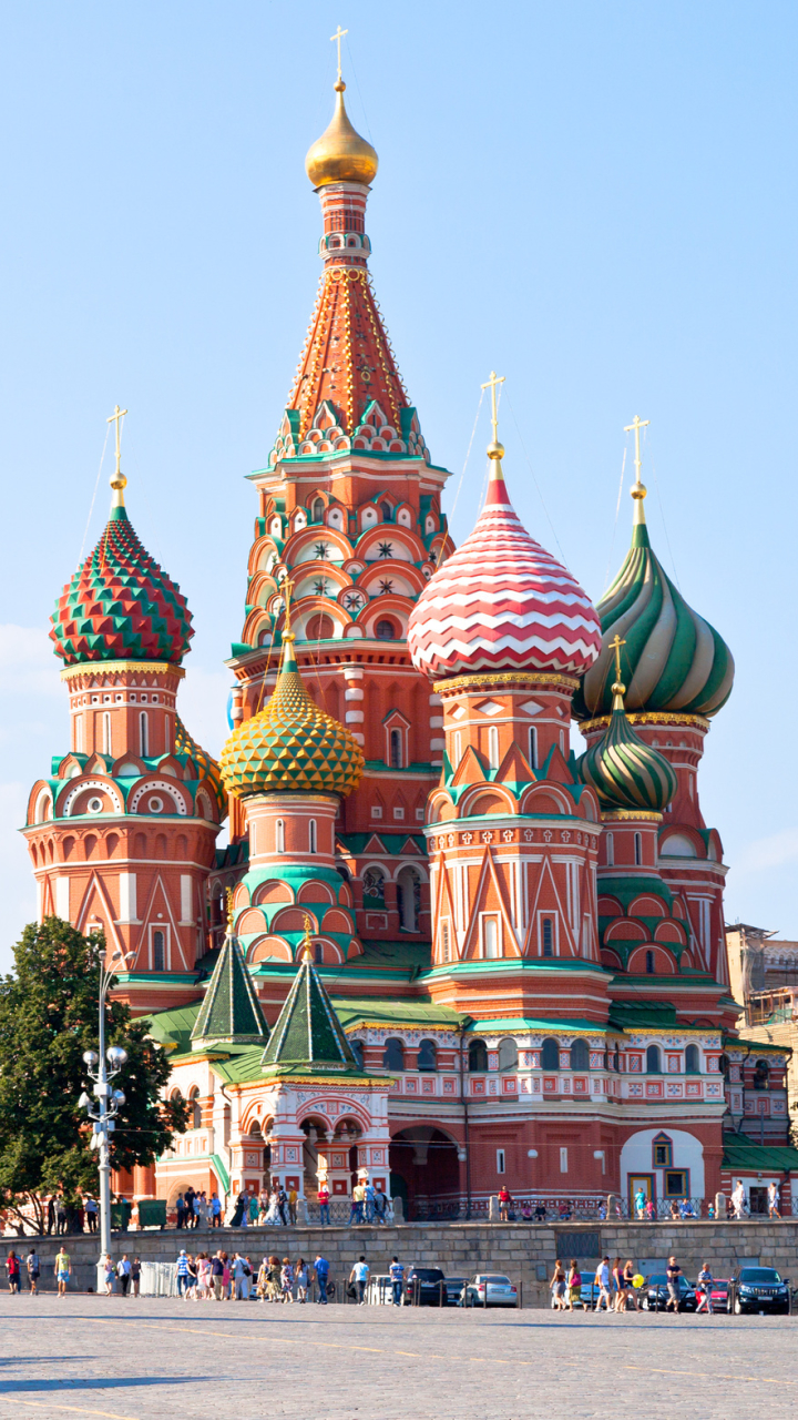 Download mobile wallpaper Religious, Saint Basil's Cathedral, Cathedrals for free.
