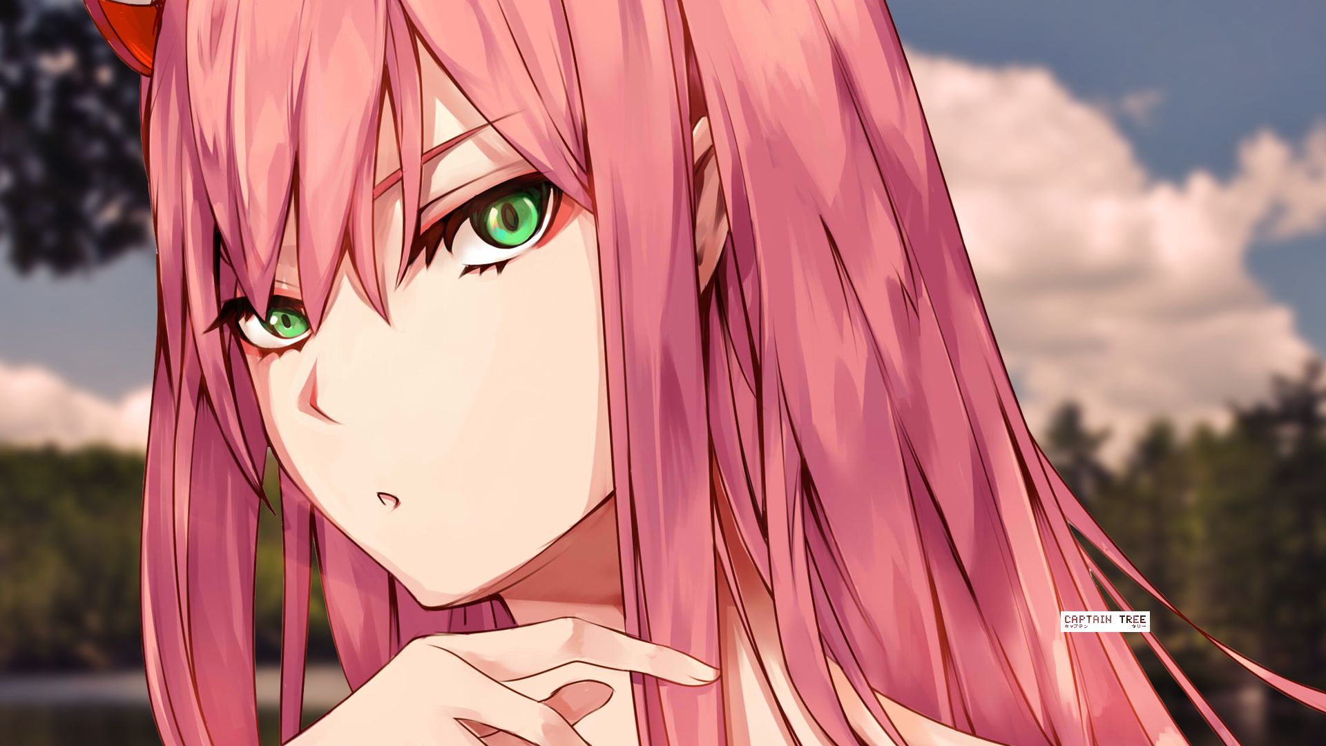 Descarga gratuita de fondo de pantalla para móvil de Animado, Cabello Rosado, Darling In The Franxx, Zero Two (Darling En El Franxx).