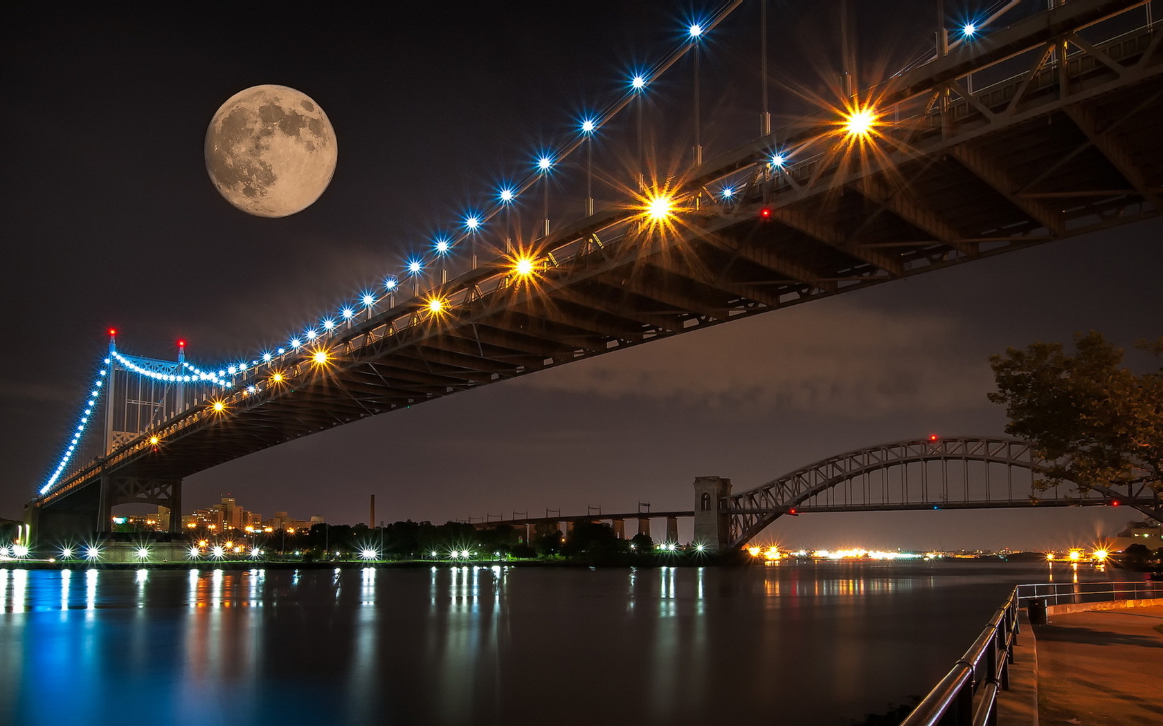 Handy-Wallpaper Brücke, Menschengemacht kostenlos herunterladen.