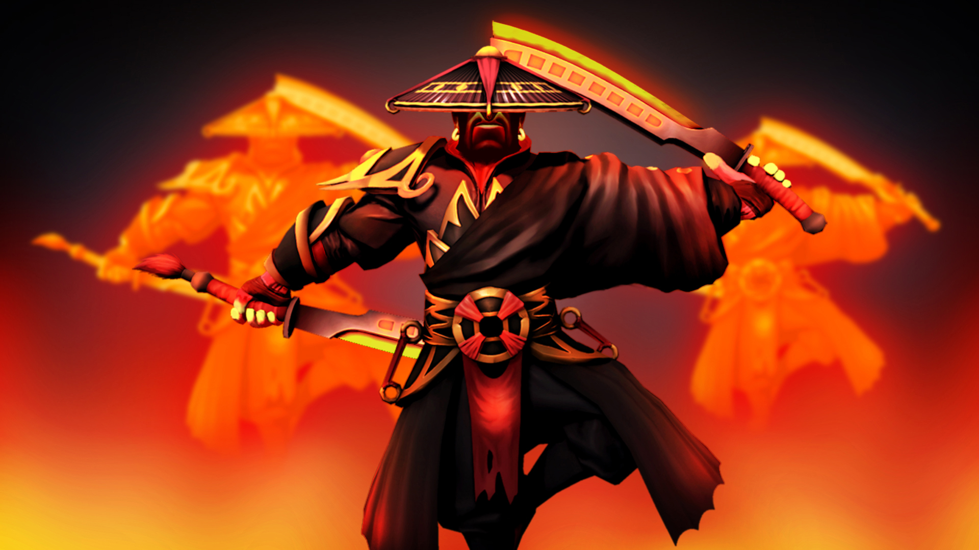 Download mobile wallpaper Dota 2, Warrior, Samurai, Sword, Video Game, Dota, Ember Spirit (Dota 2) for free.