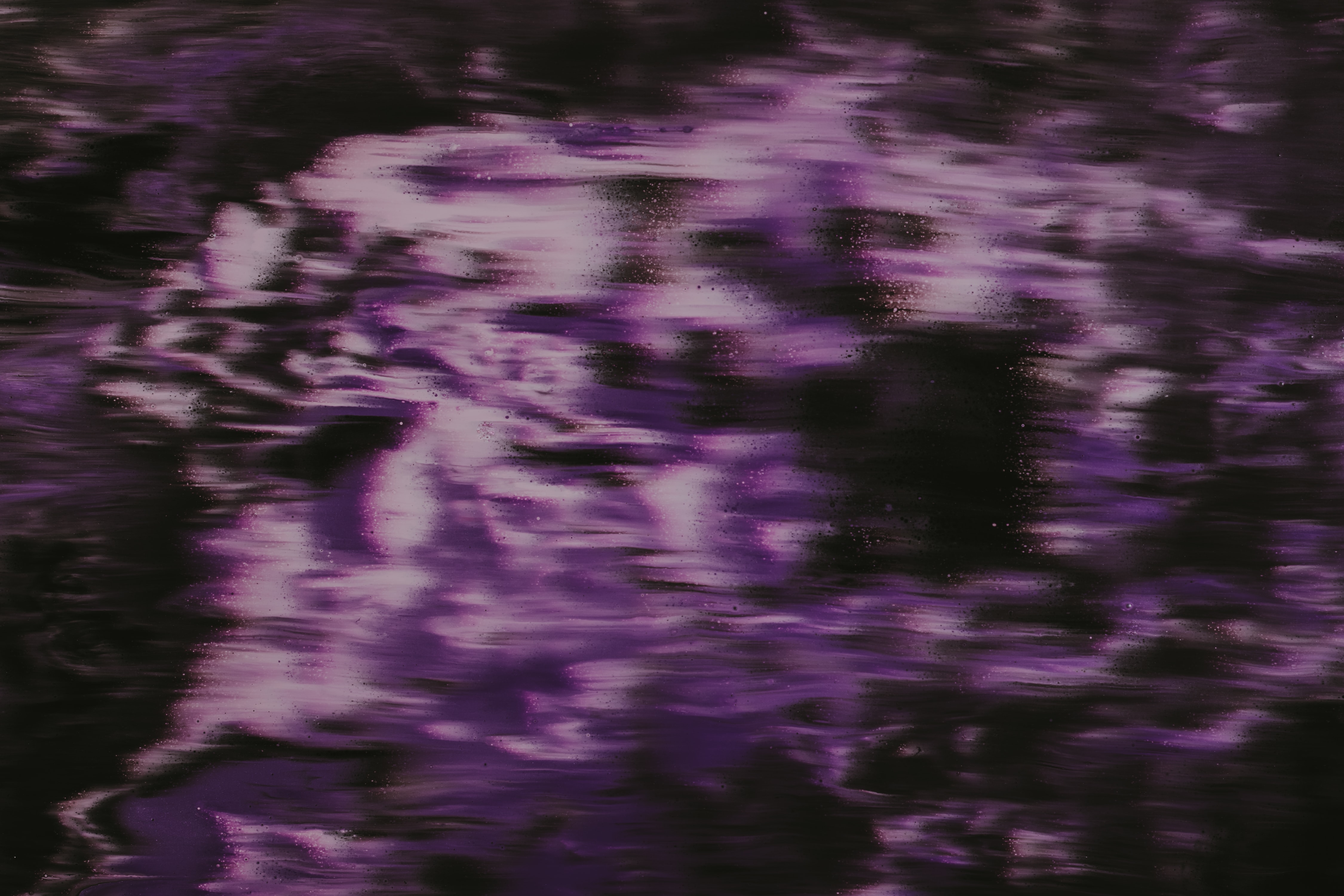 Download mobile wallpaper Smooth, Stains, Spots, Paint, Violet, Blur, Abstract, Purple for free.