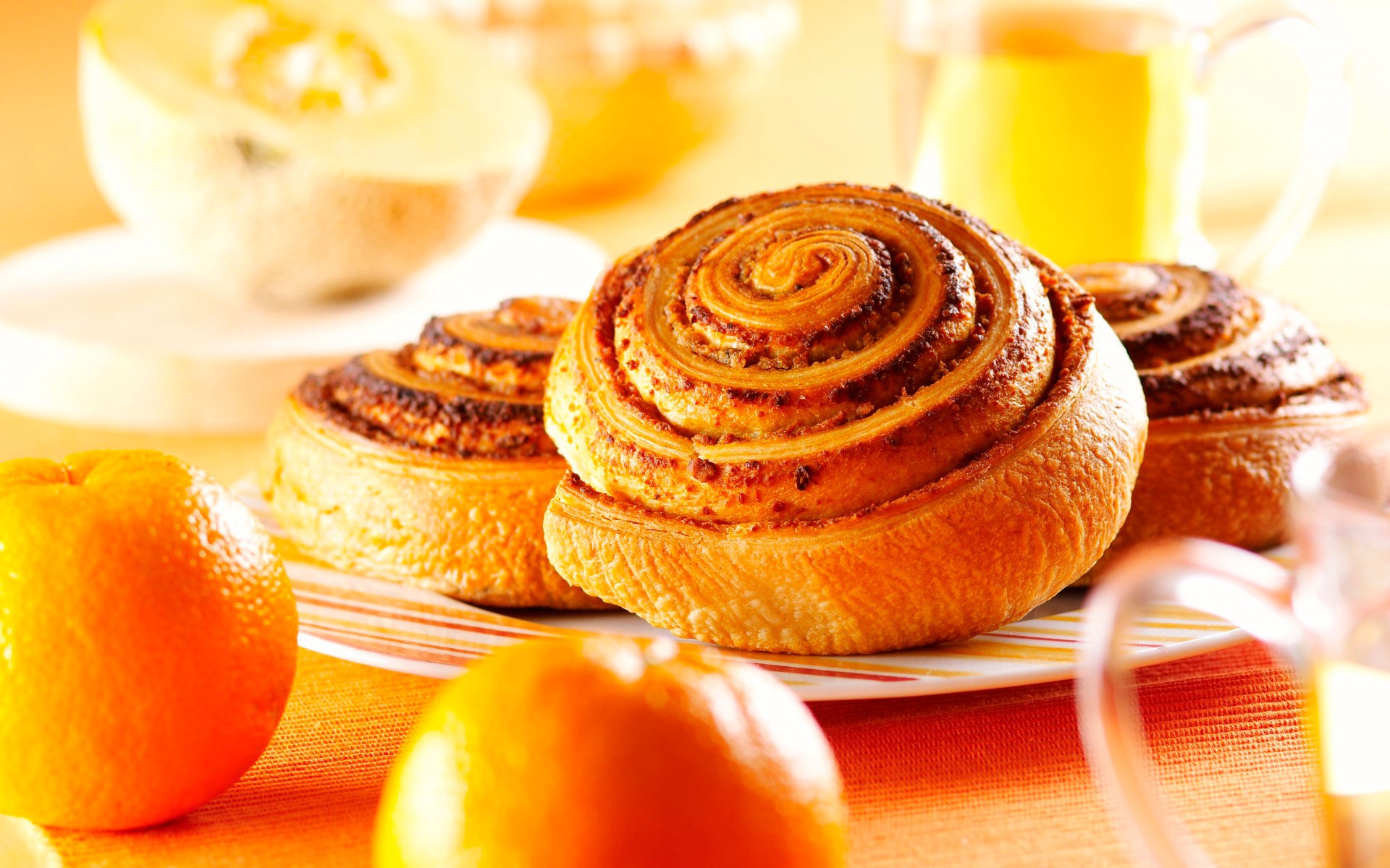 Завантажити шпалери безкоштовно Сніданок, Харчування, Viennoiserie картинка на робочий стіл ПК