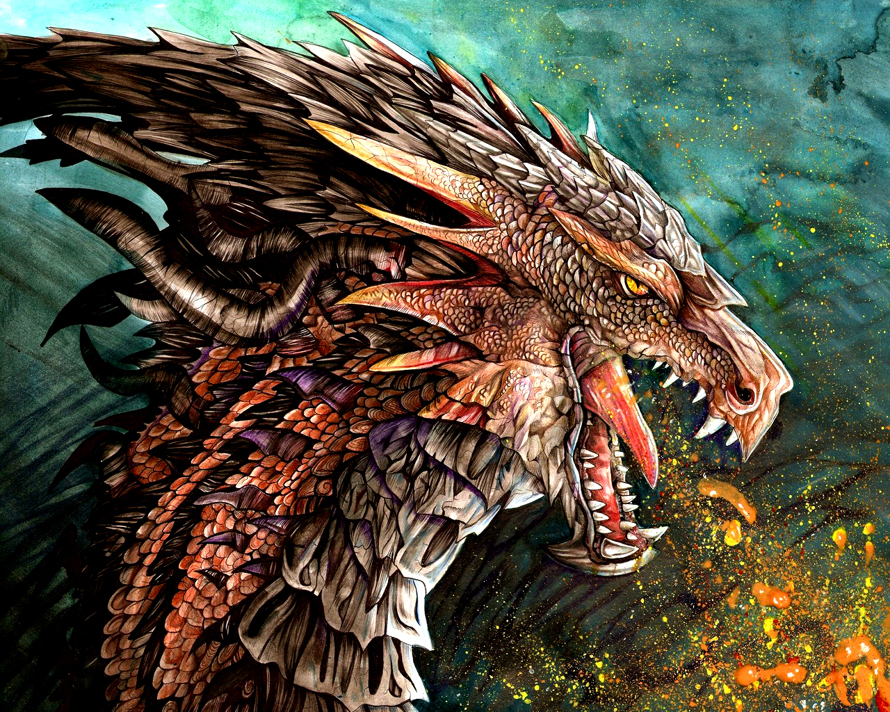 Download mobile wallpaper Fantasy, Dragon for free.