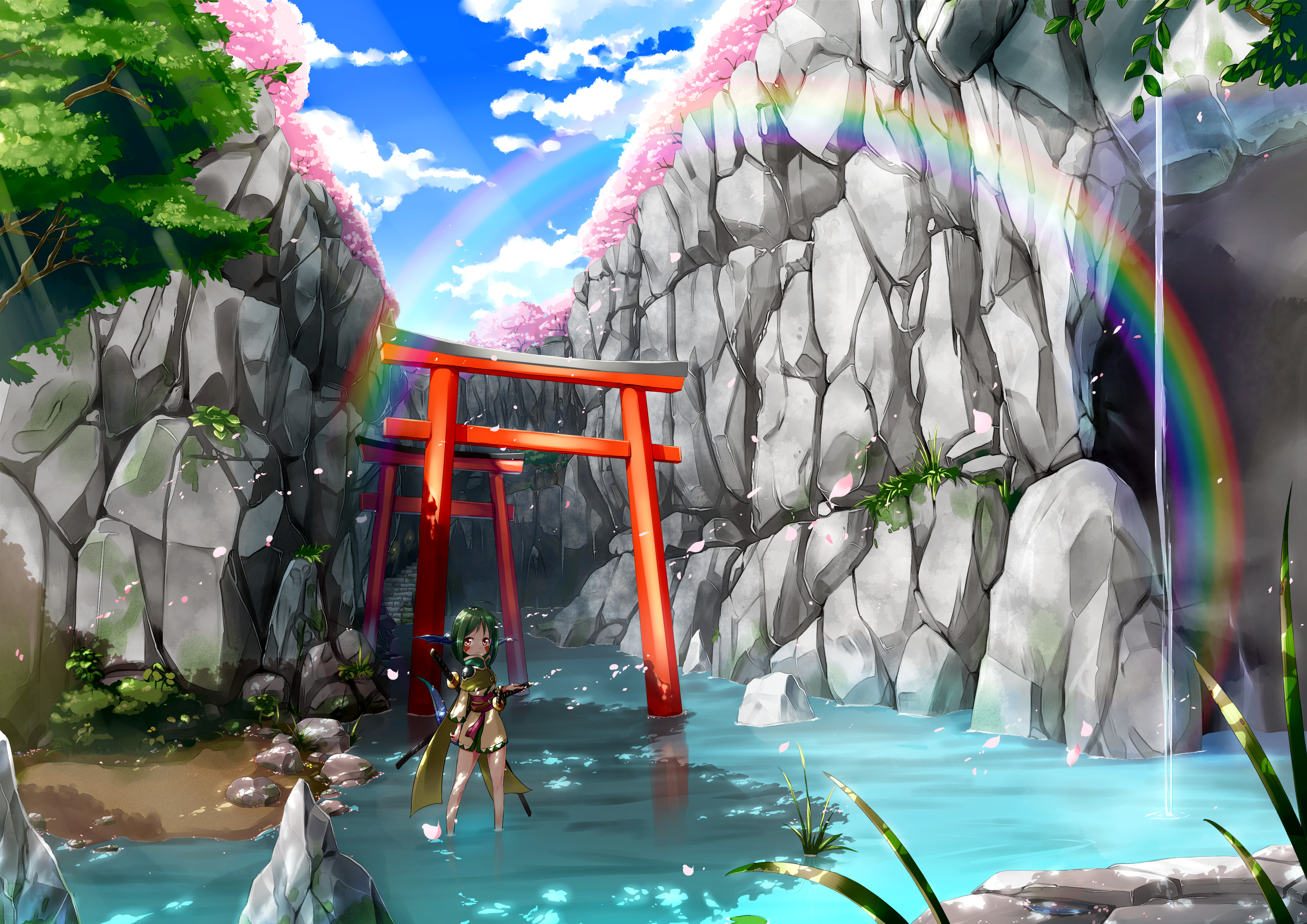 Descarga gratuita de fondo de pantalla para móvil de Torii, Original, Animado.