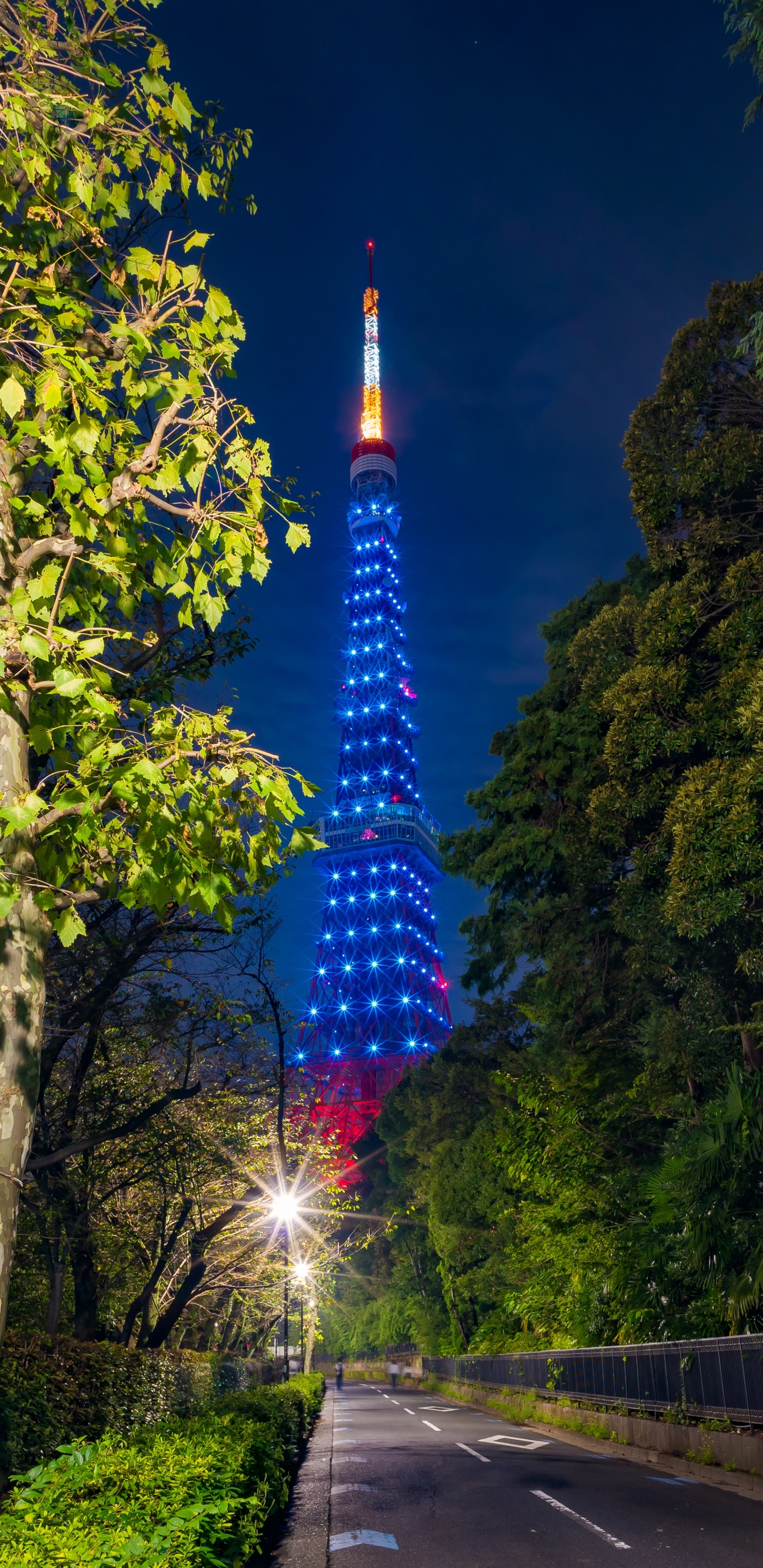 無料モバイル壁紙光, タワー, マンメイド, 東京タワーをダウンロードします。