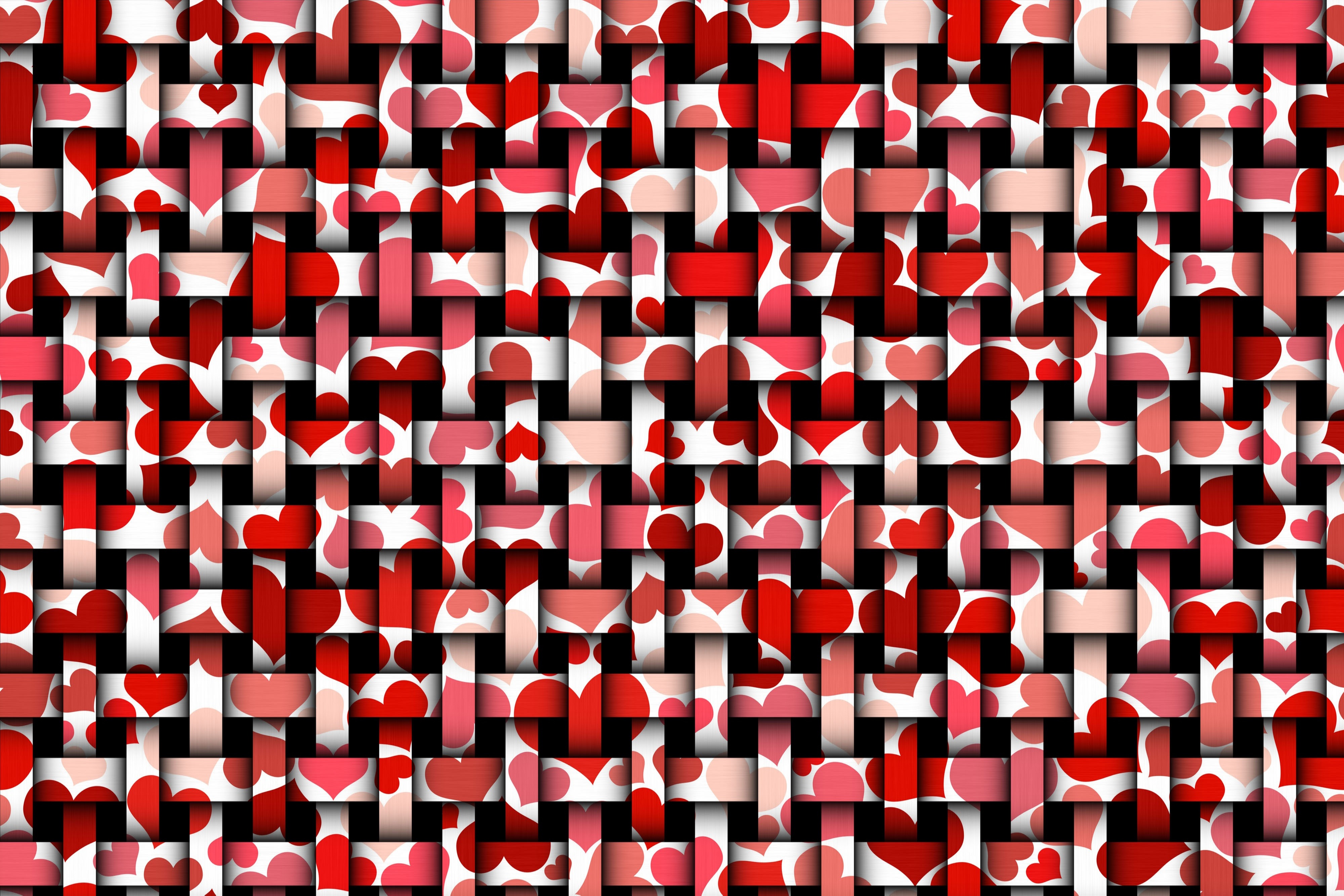 Free download wallpaper Abstract, Pattern, Heart on your PC desktop