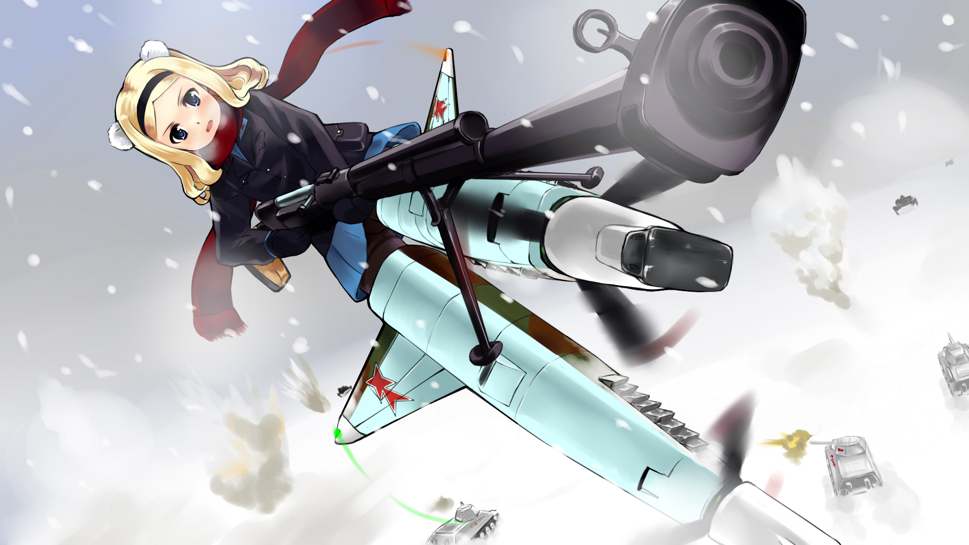 Download mobile wallpaper Strike Witches, Anime for free.