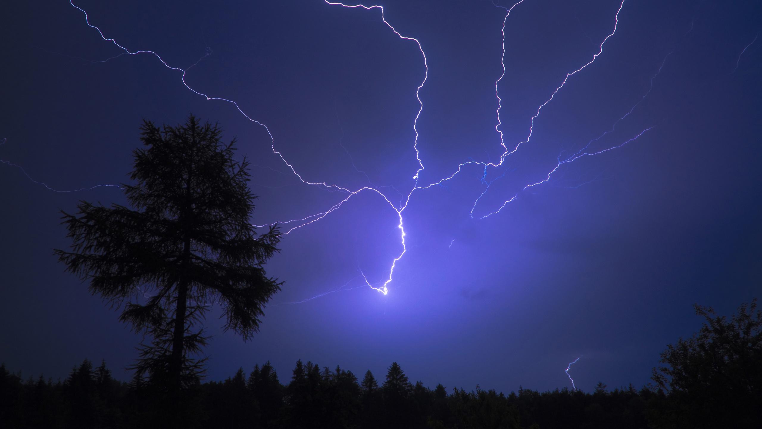 Laden Sie das Blitz, Fotografie, Nacht, Himmel-Bild kostenlos auf Ihren PC-Desktop herunter