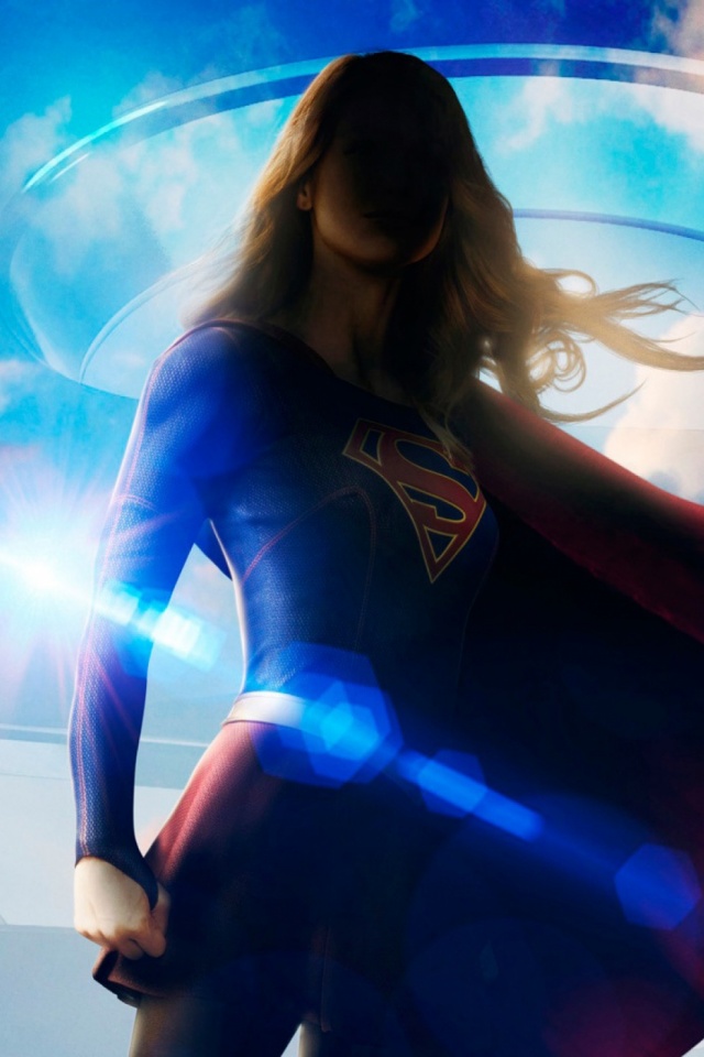 Download mobile wallpaper Superman, Tv Show, Superhero, Supergirl, Melissa Benoist for free.