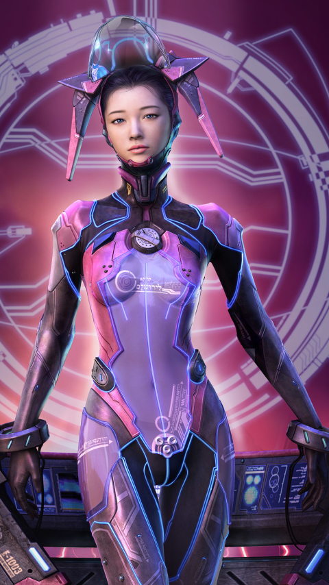 Download mobile wallpaper Sci Fi, Cyborg for free.