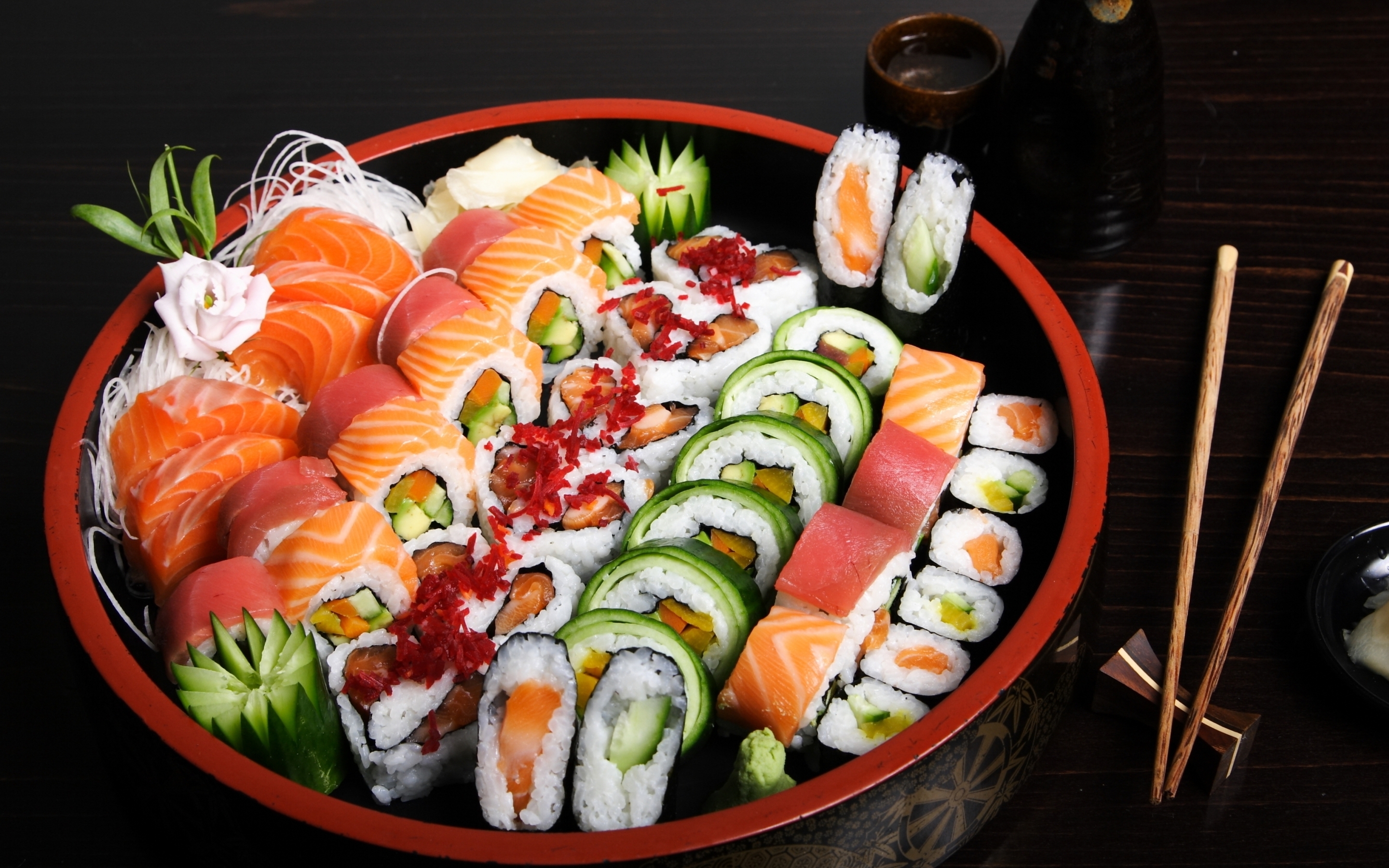 Descarga gratuita de fondo de pantalla para móvil de Sushi, Oriental, Asiático, Alimento.