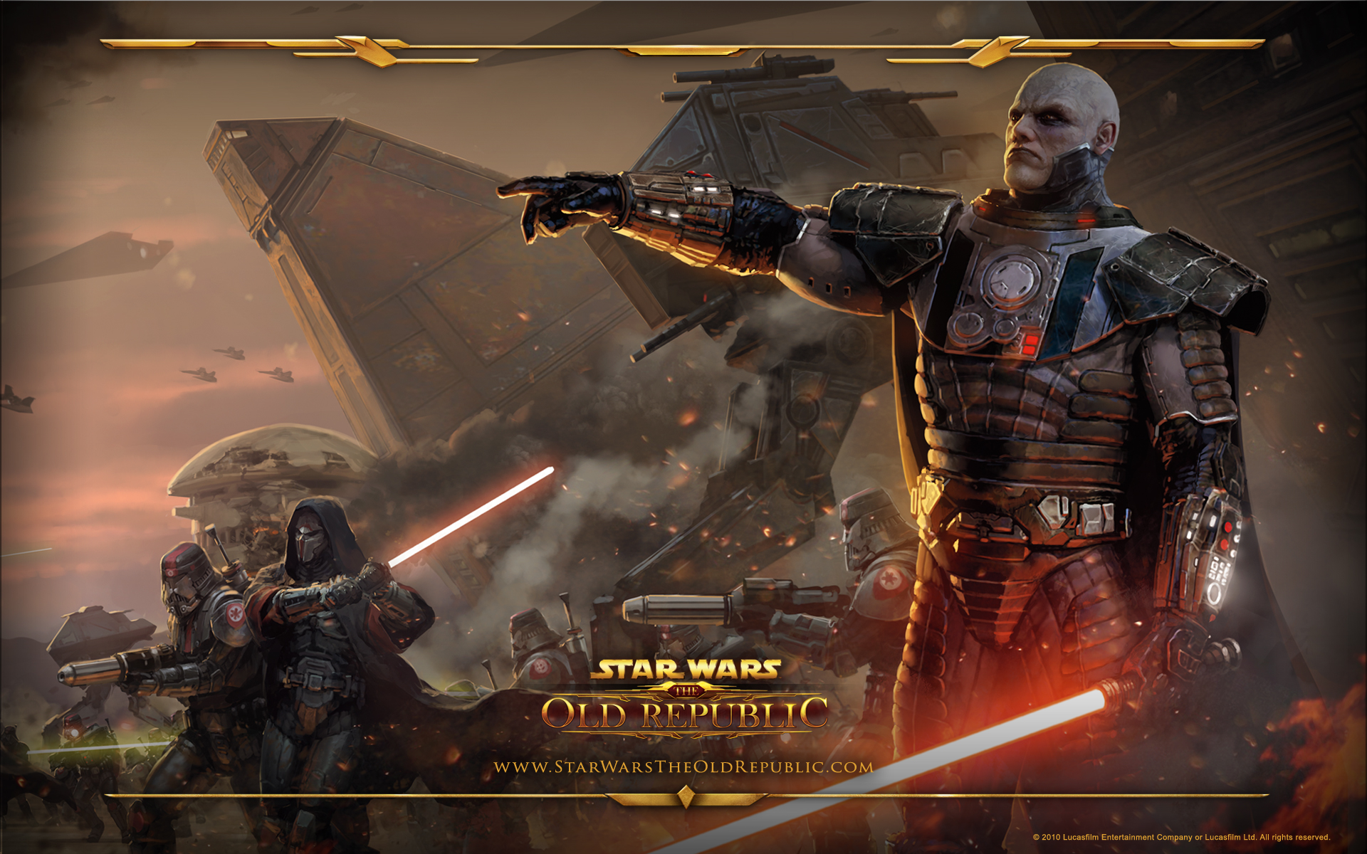 video game, star wars: the old republic, bald, darth malgus, lightsaber, red lightsaber, sith (star wars), star wars, weapon