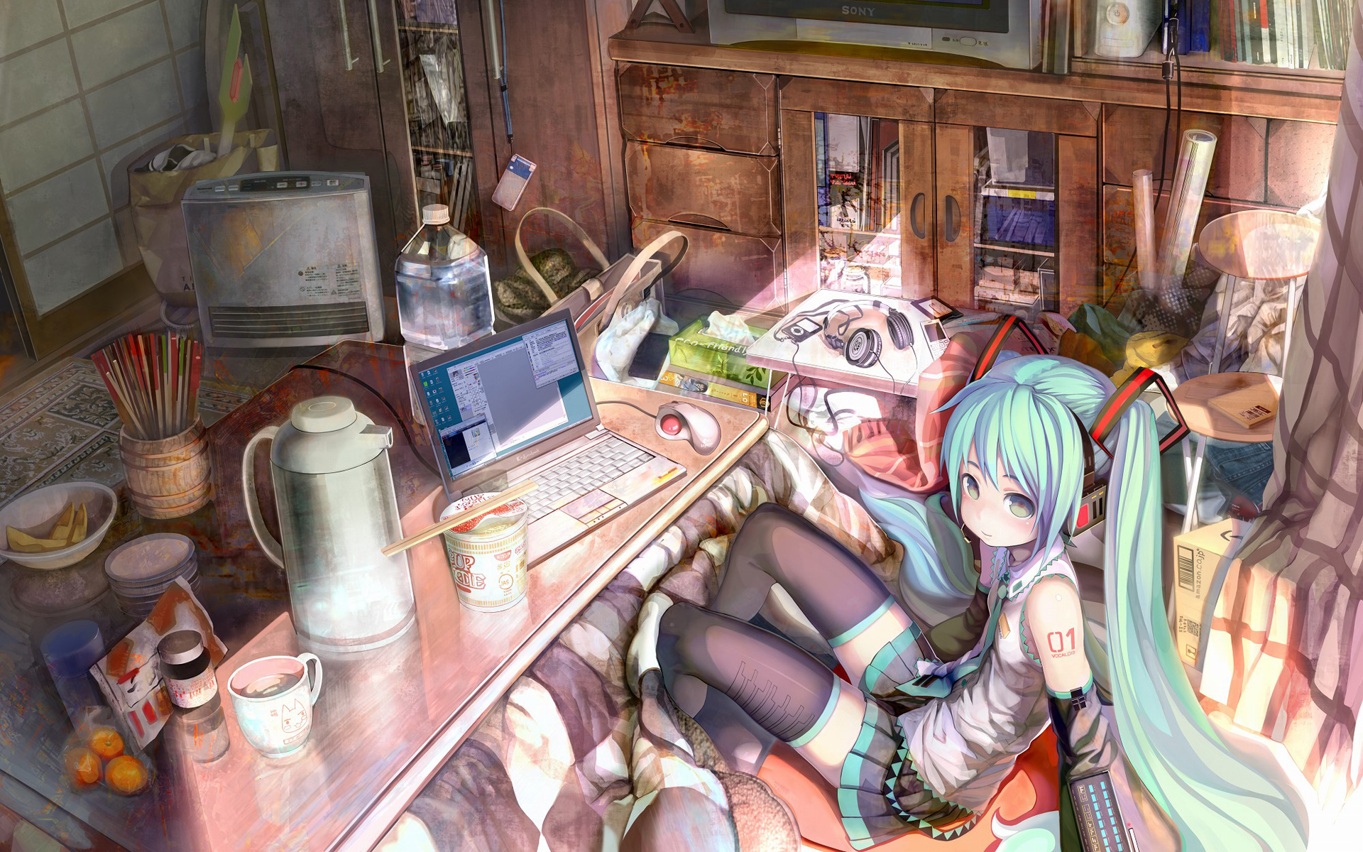 Free download wallpaper Anime, Vocaloid, Hatsune Miku on your PC desktop