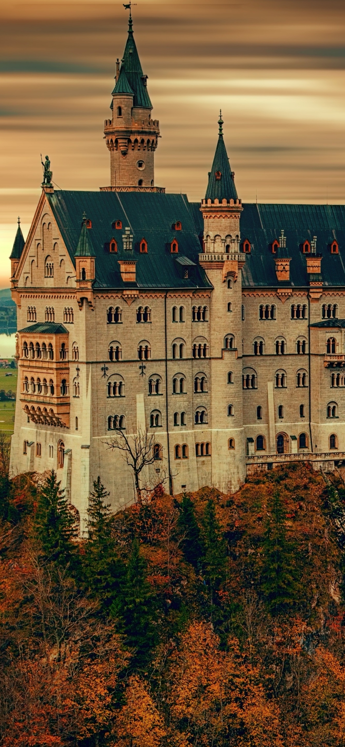 Descarga gratuita de fondo de pantalla para móvil de Castillos, Castillo De Neuschwanstein, Hecho Por El Hombre.