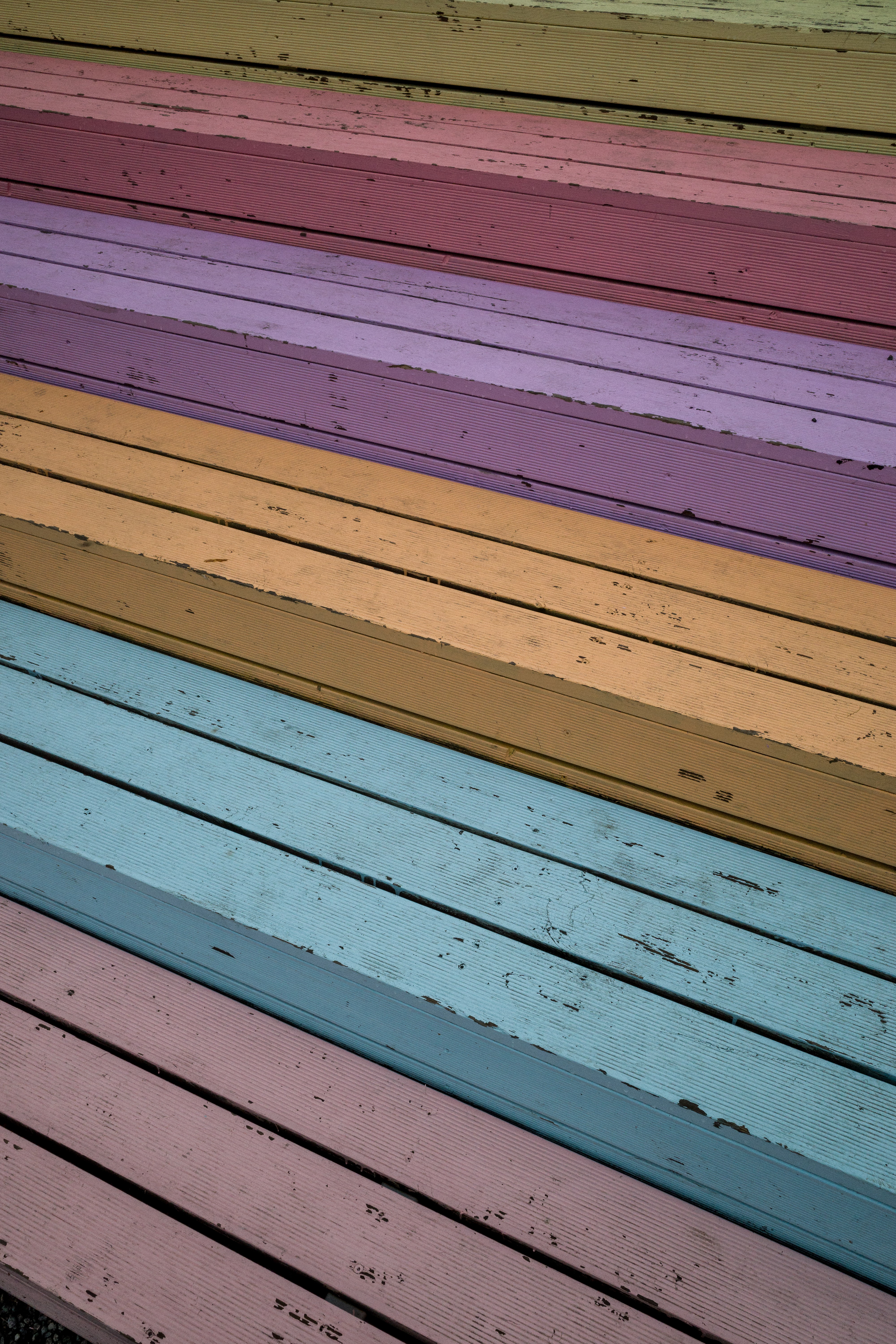 Скачать обои бесплатно Разноцветный, Деревянный, Доски, Текстуры картинка на рабочий стол ПК