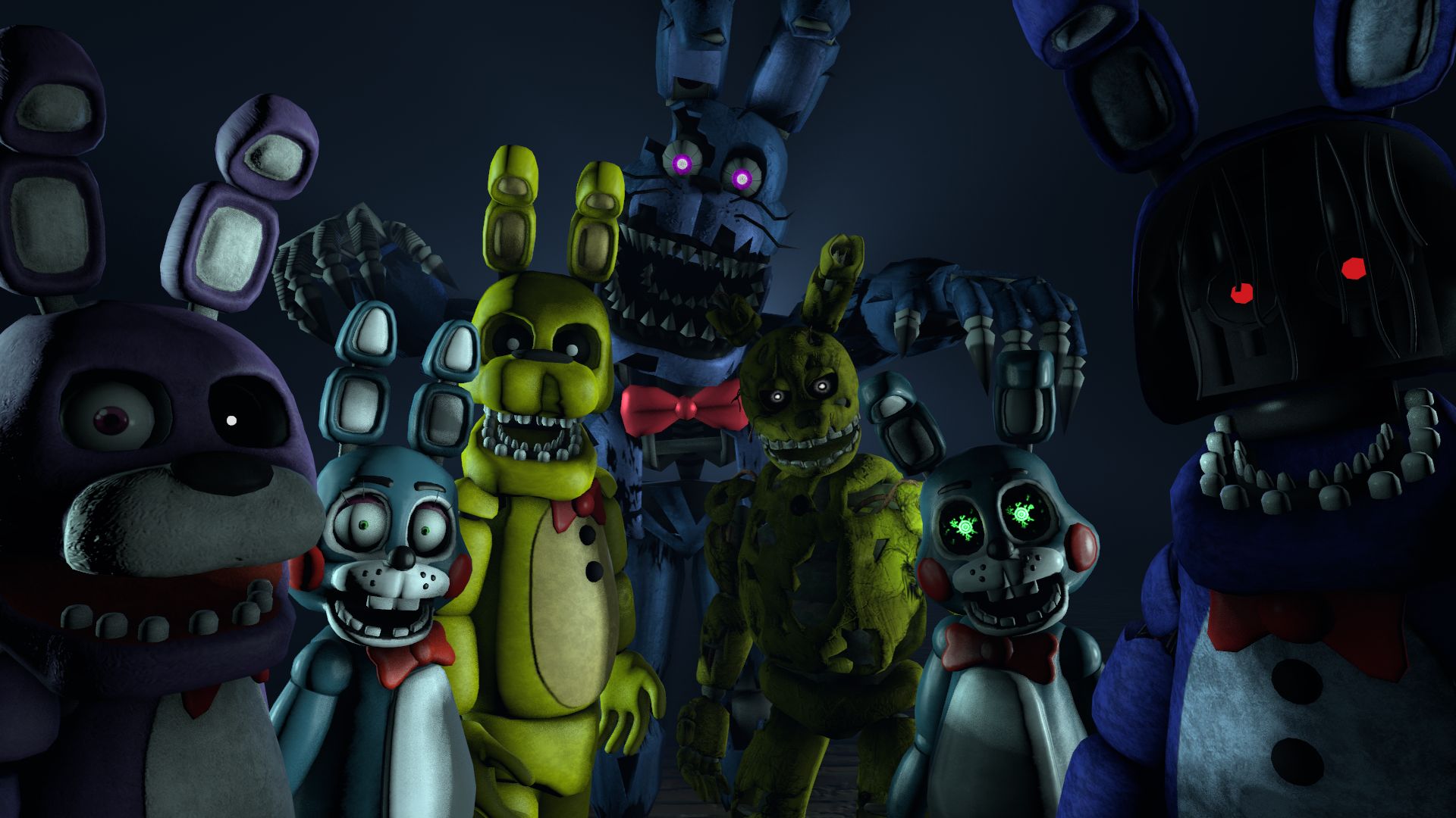 Laden Sie das Computerspiele, Five Nights At Freddy's-Bild kostenlos auf Ihren PC-Desktop herunter