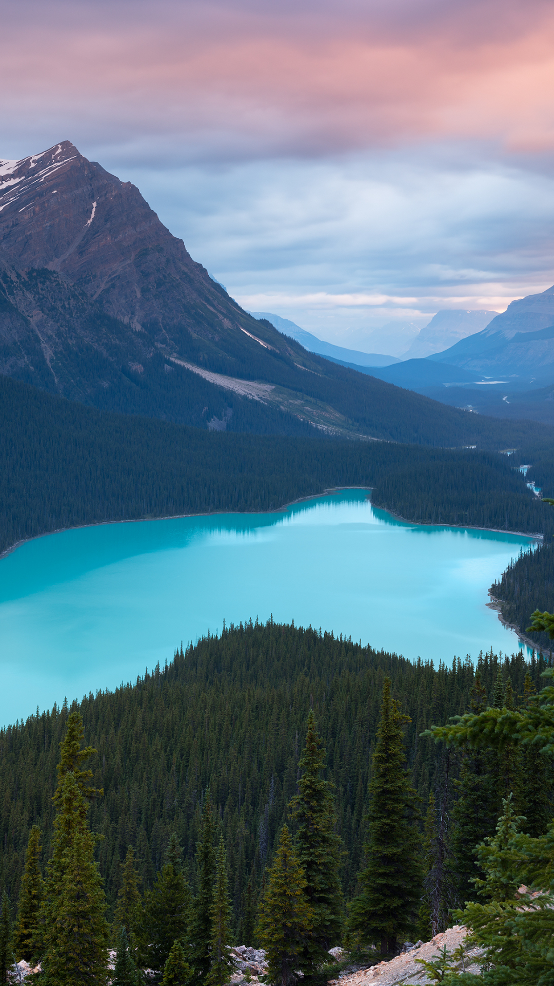Download mobile wallpaper Landscape, Lakes, Mountain, Lake, Canada, Earth, Peyto Lake for free.